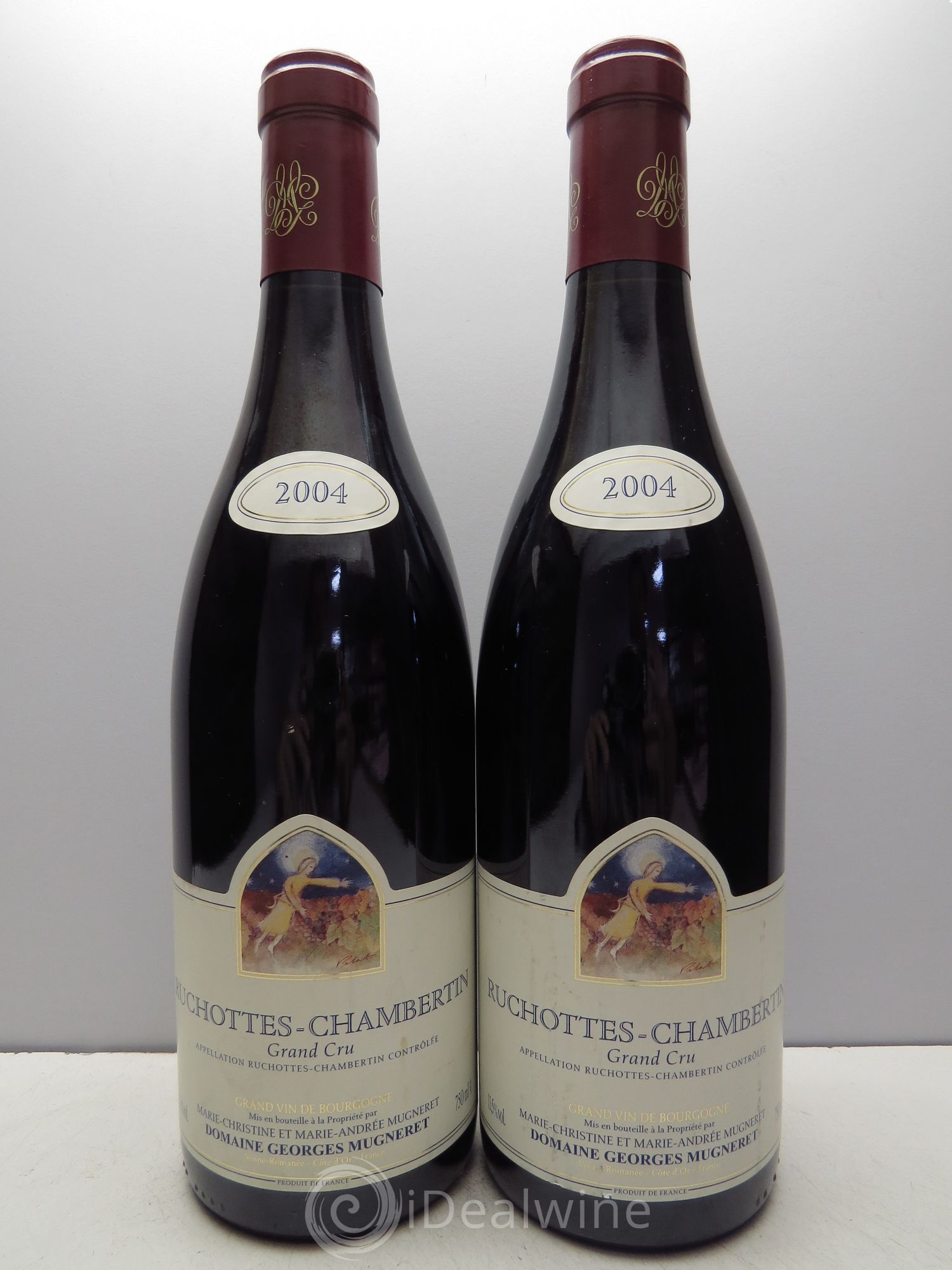 Ruchottes-Chambertin Grand Cru Georges Mugneret (Domaine) 2004 - Lot de 2 bouteilles - 0