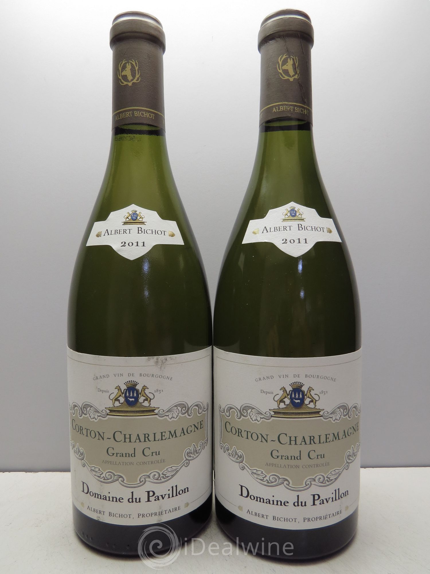 Corton-Charlemagne Grand Cru Domaine du Pavillon (Albert Bichot) 2011 - Posten von 2 Flaschen - 0