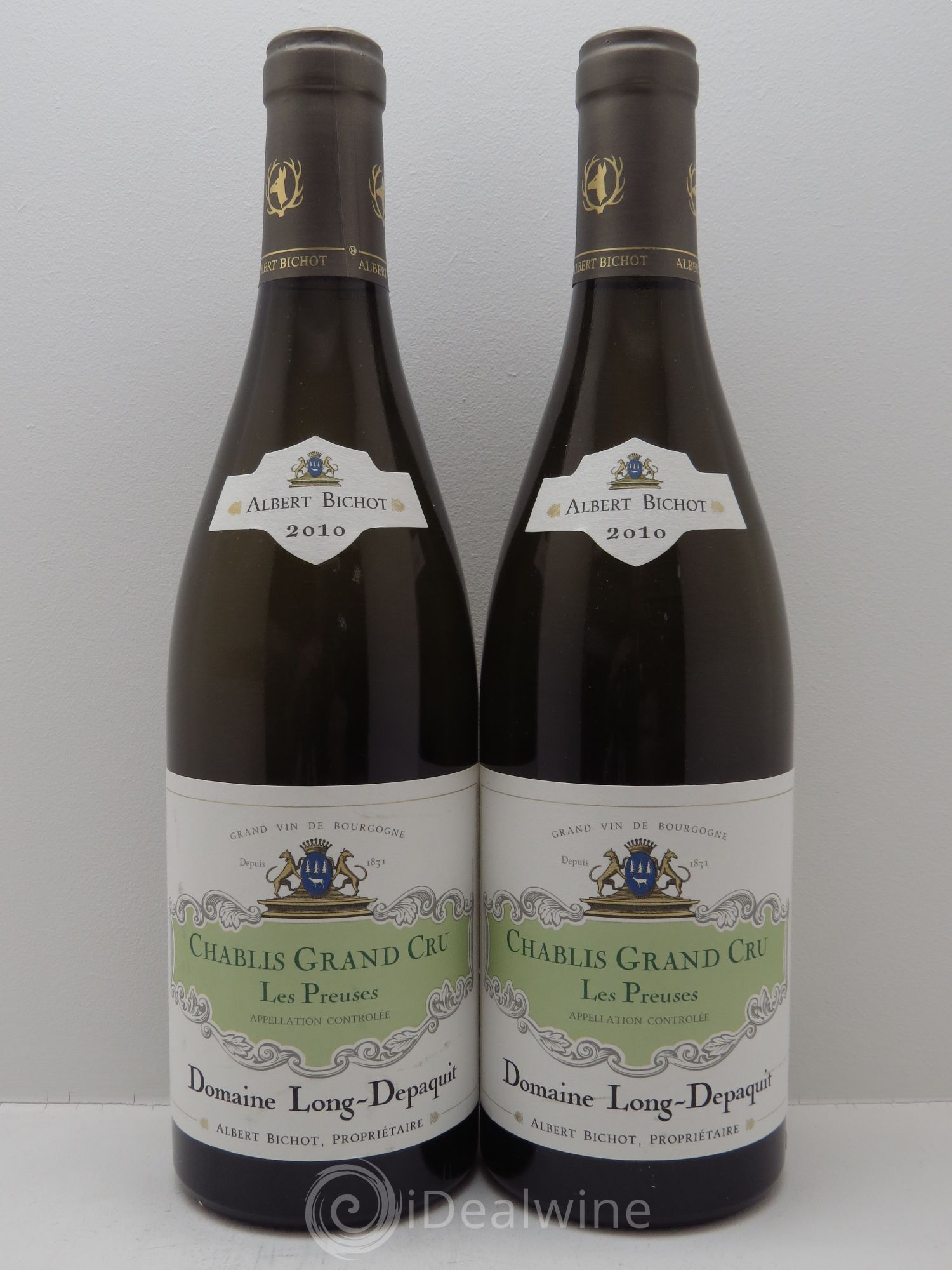 Chablis Grand Cru A.Bichot 2010 - Posten von 2 Flaschen - 0