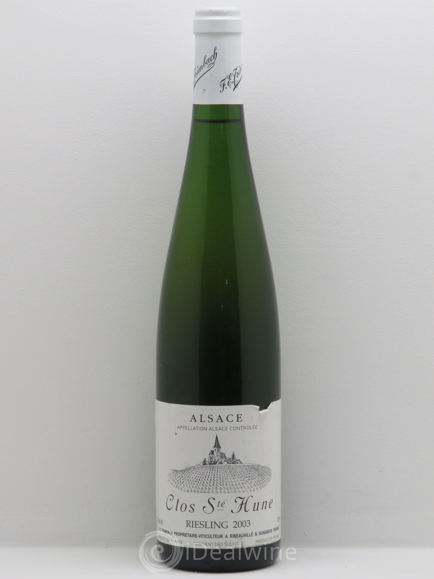 Alsace Riesling Clos Sainte-Hune Trimbach (Domaine) 2003 - Lot de 1 bouteille - 0