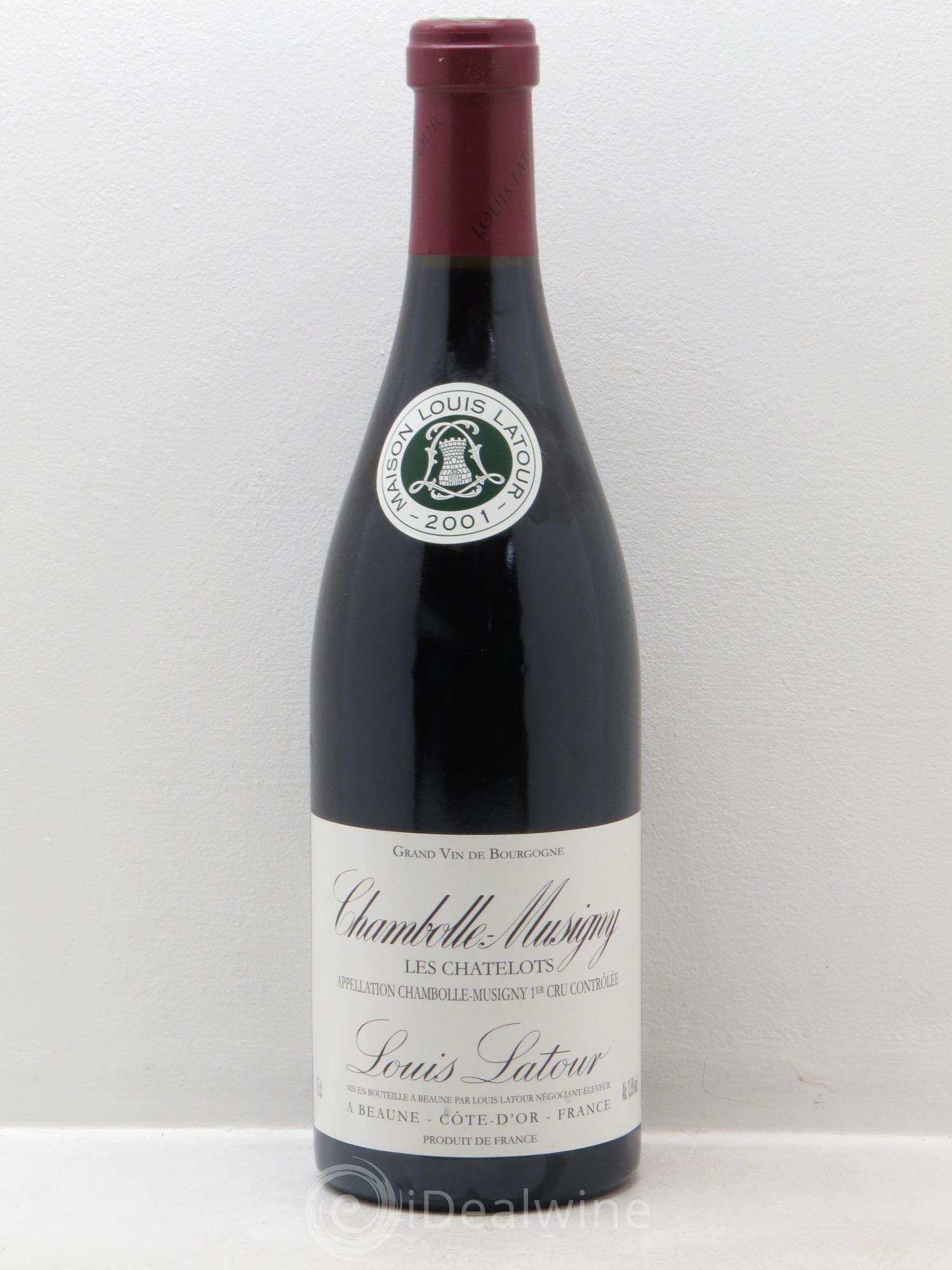 Chambolle-Musigny 1er Cru Les Chatelots - Louis Latour 2001 - Posten von 1 Flasche - 0
