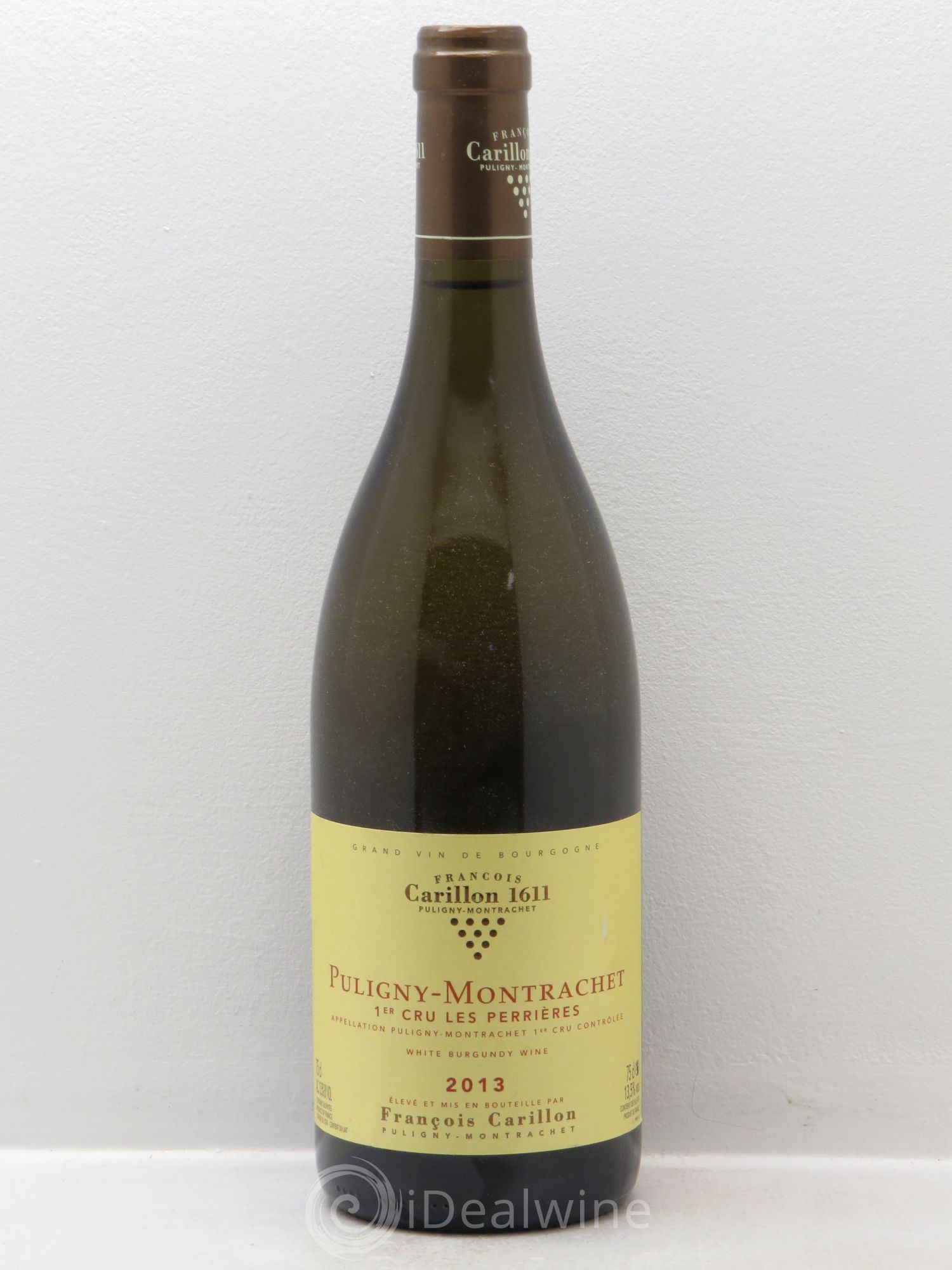 Puligny-Montrachet 1er Cru Les Perrières - François Carillon 2013 - Posten von 1 Flasche - 0