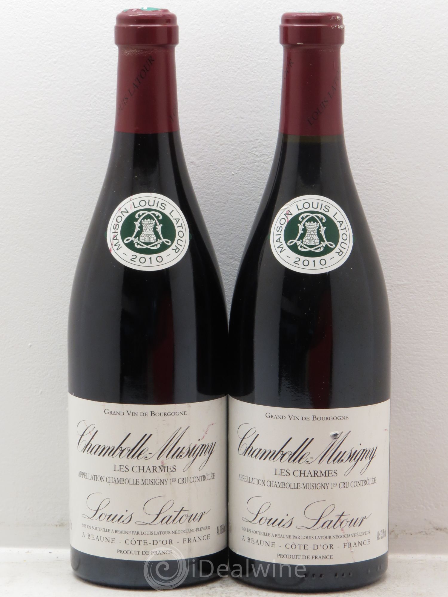 Chambolle-Musigny 1er Cru Domaine Latour 2010 - Posten von 2 Flaschen - 0