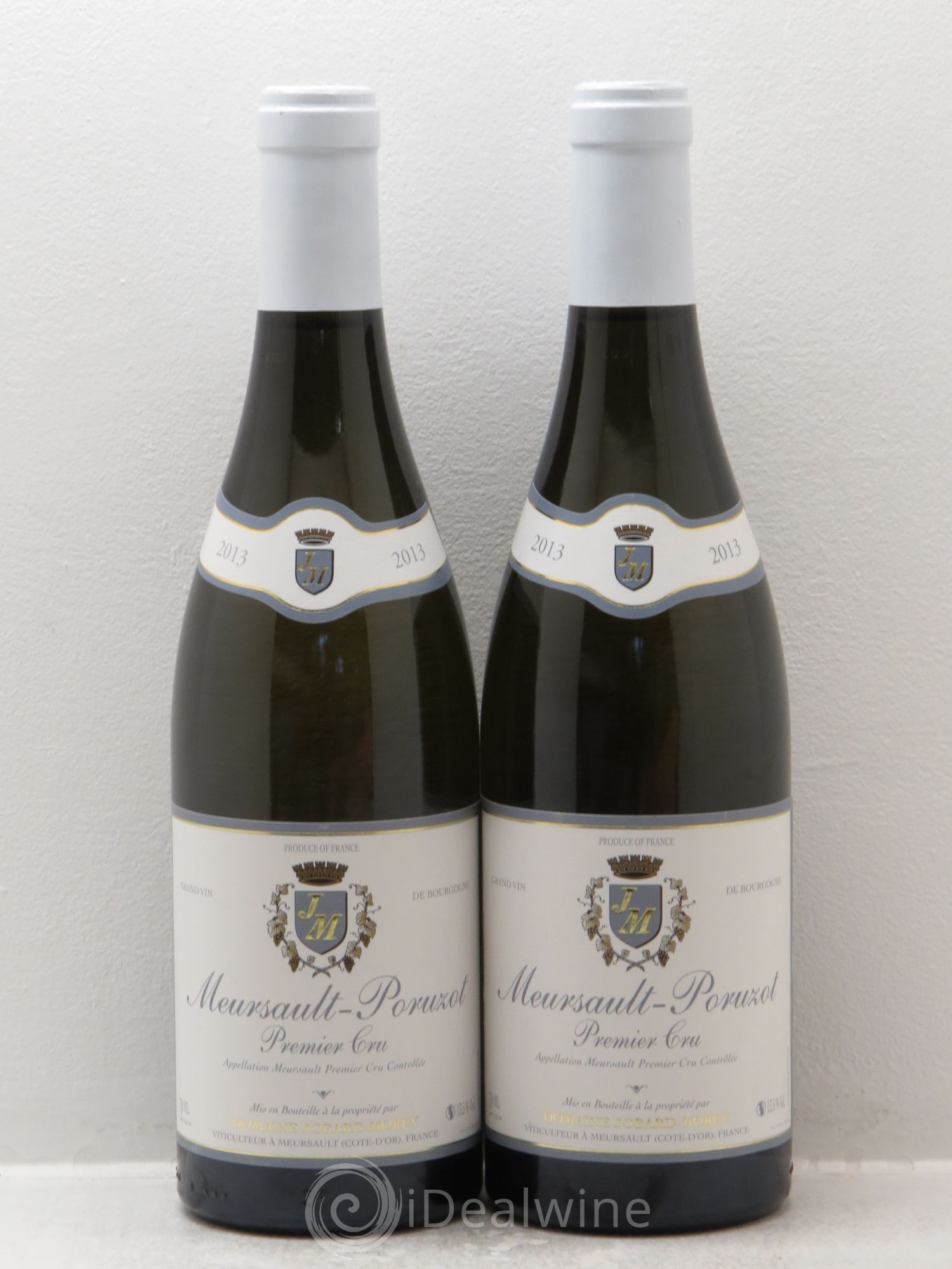 Meursault 1er Cru Domaine Jobard-Morey 2013 - Lot de 2 bouteilles - 0