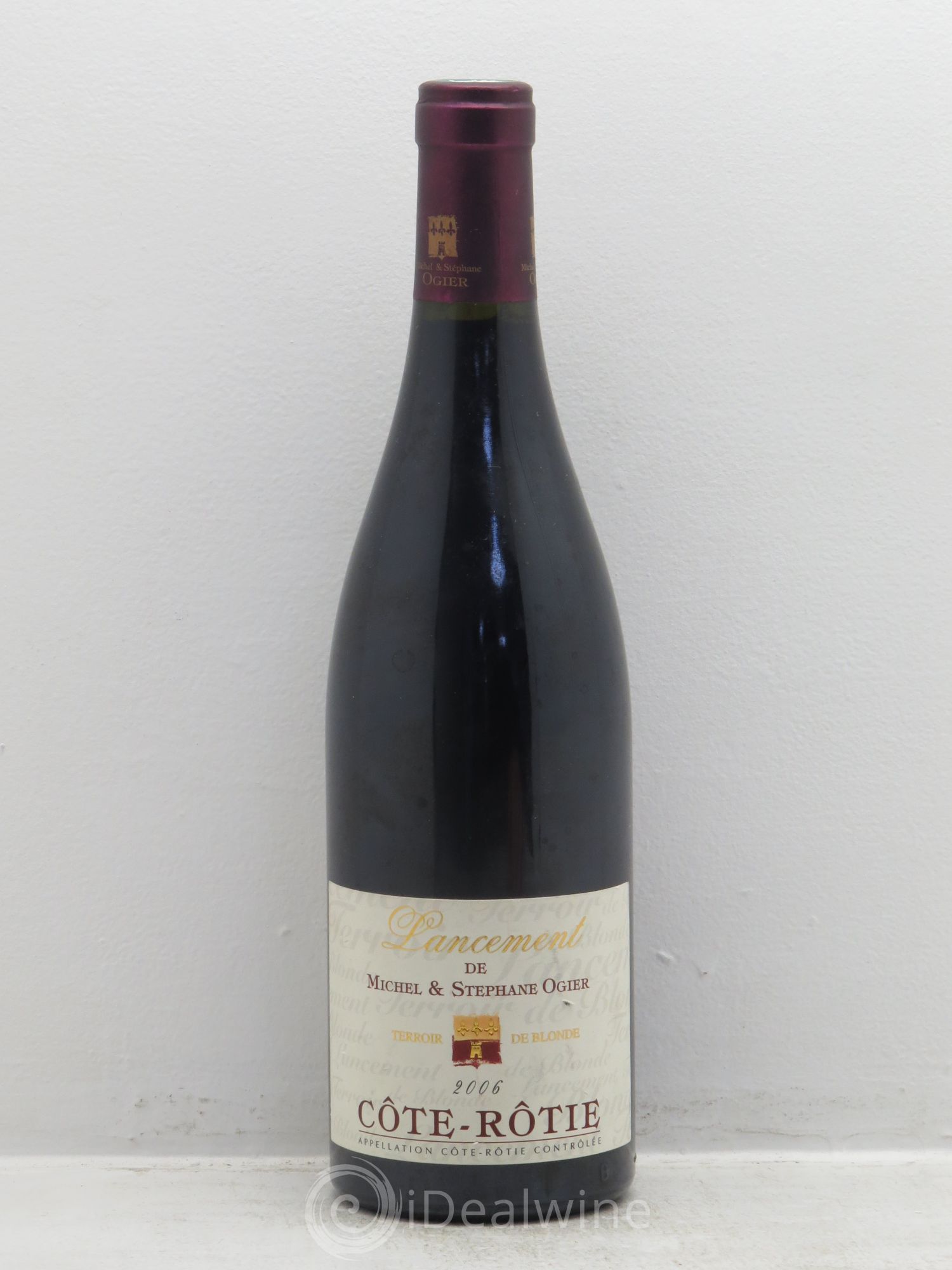 Côte-Rôtie Lancement Stéphane Ogier Terroir de Blonde 2006 - Posten von 1 Flasche - 0