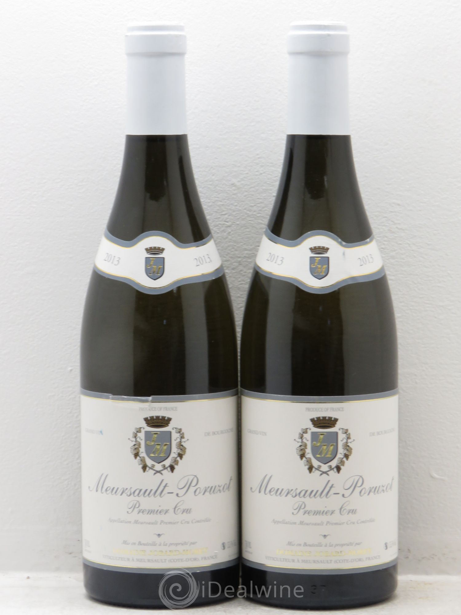 Meursault 1er Cru Jobard Morey 2013 - Posten von 2 Flaschen - 0