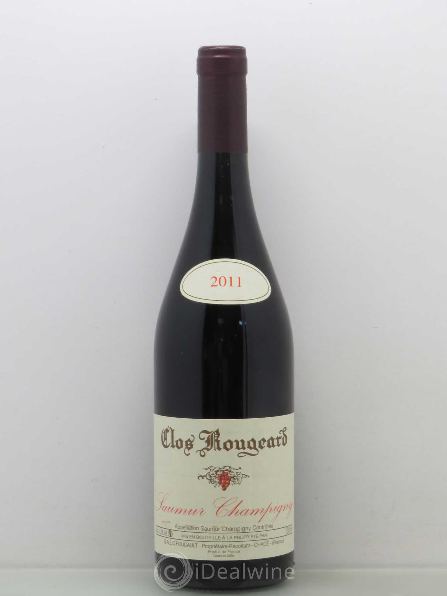 Saumur-Champigny Clos Rougeard 2011 - Lot de 1 bouteille - 0
