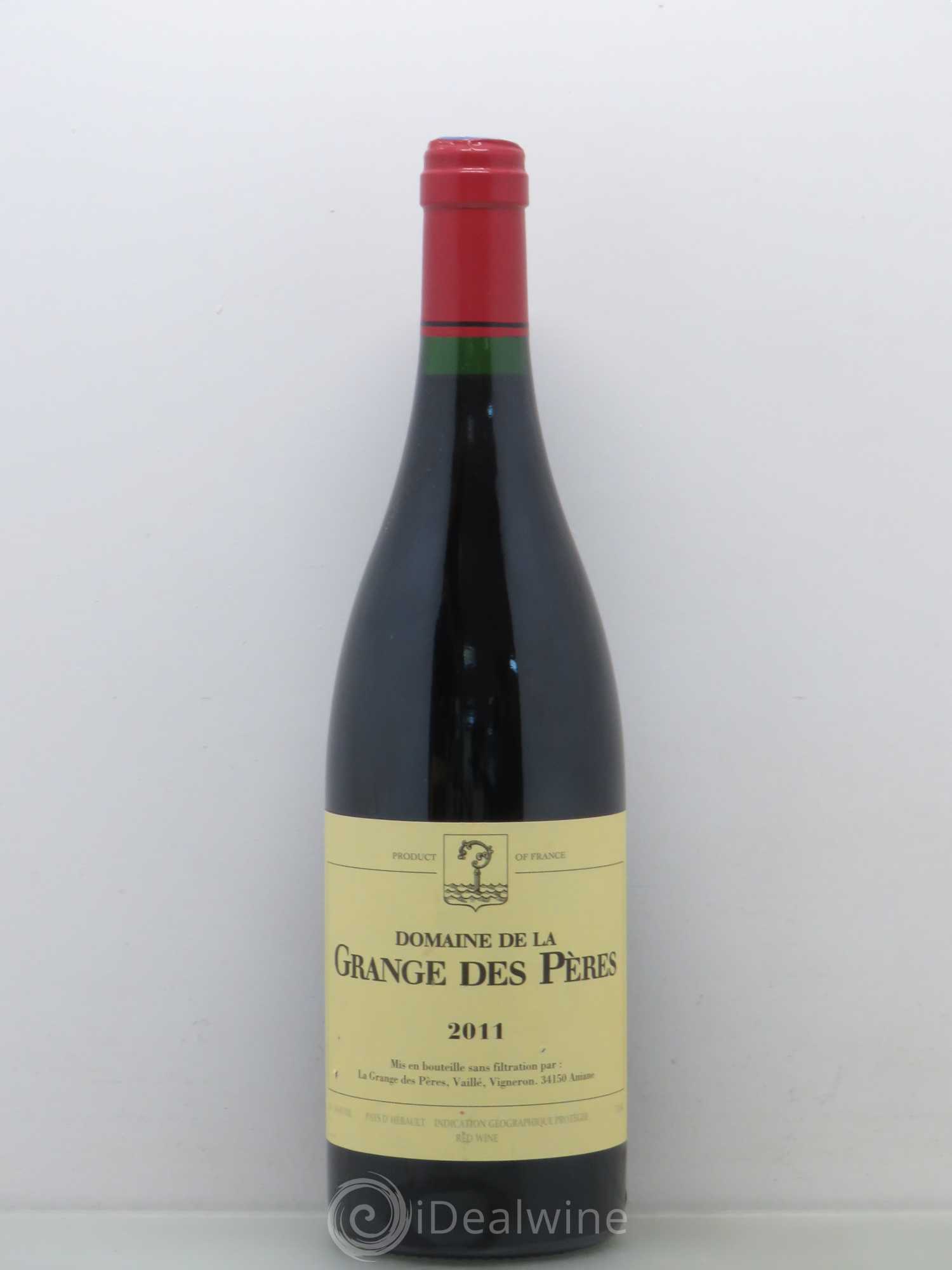 Pays d'Hérault Grange des Pères Laurent Vaillé 2011 - Lot de 1 bouteille - 0