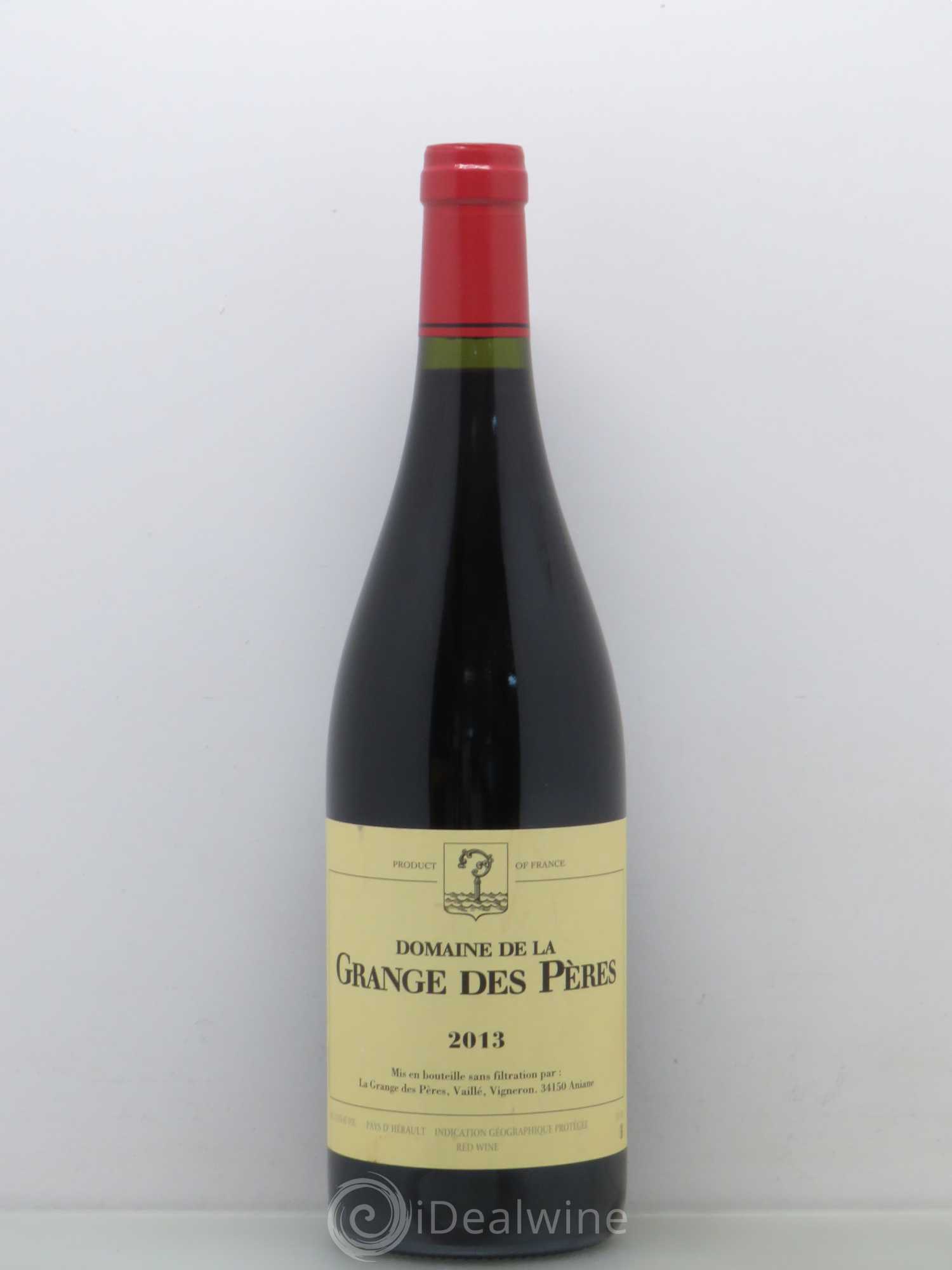 Pays d'Hérault Grange des Pères Laurent Vaillé 2013 - Lot de 1 bouteille - 0
