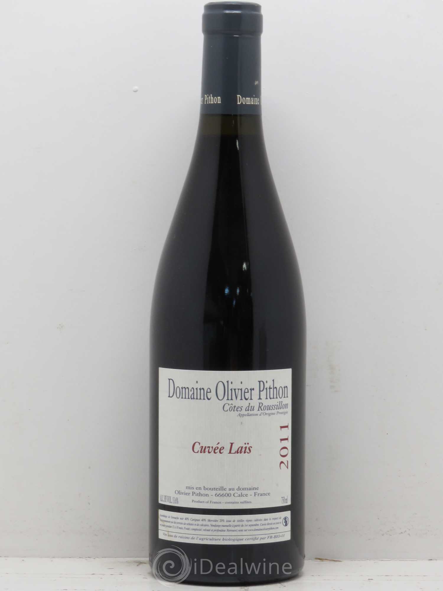 Côtes du Roussillon Olivier Pithon Laïs 2011 - Posten von 1 Flasche - 0