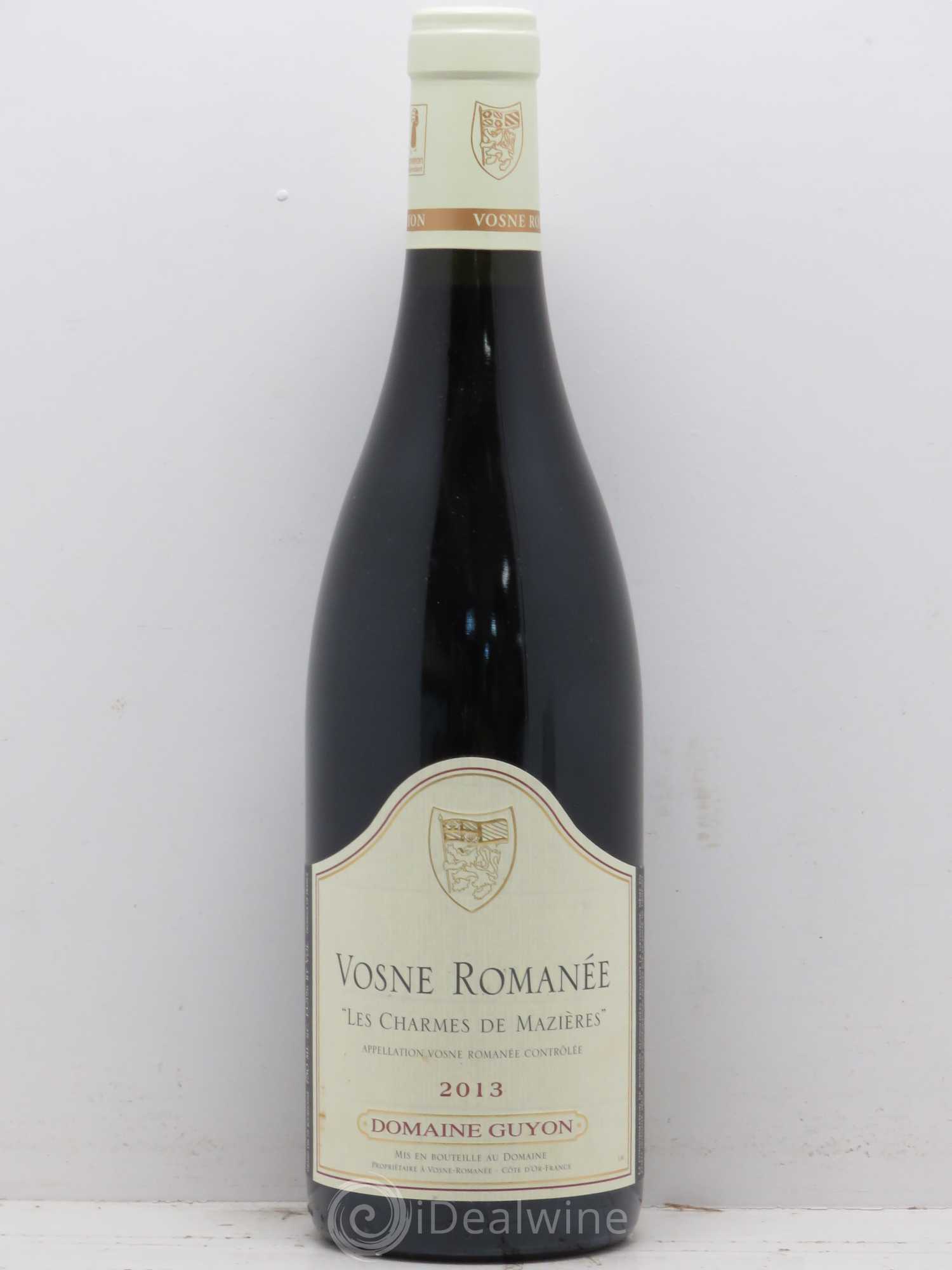 Vosne-Romanée Les Charmes de Mazière Domaine Guyon 2013 - Posten von 1 Flasche - 0