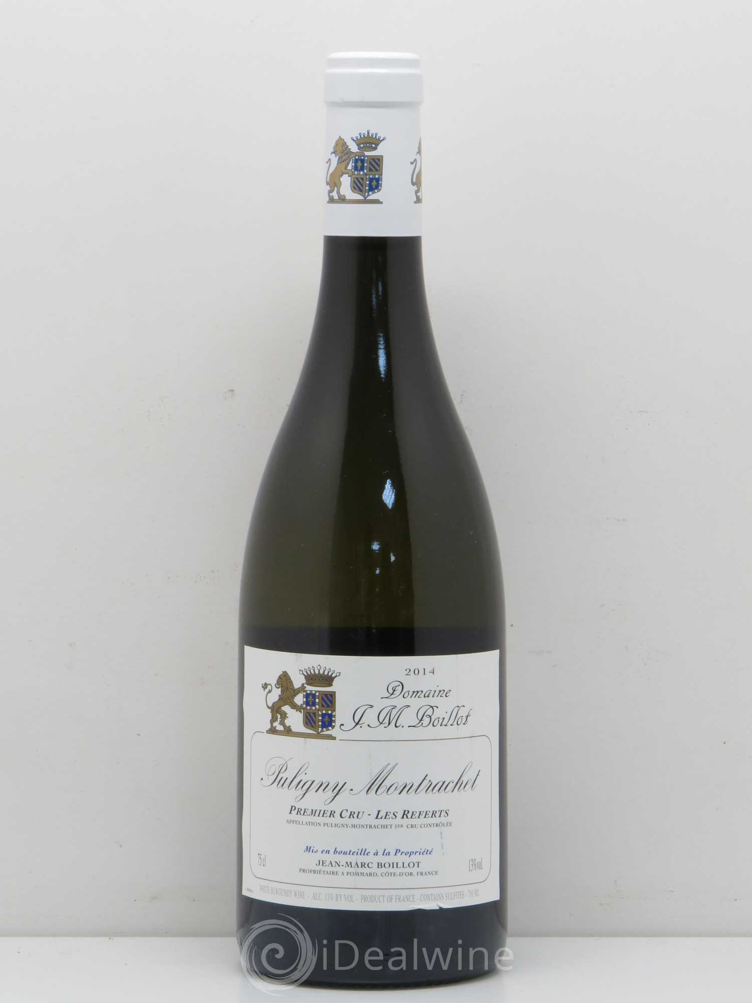 Puligny-Montrachet 1er Cru Les Referts Jm Boillot 2014 - Posten von 1 Flasche - 0