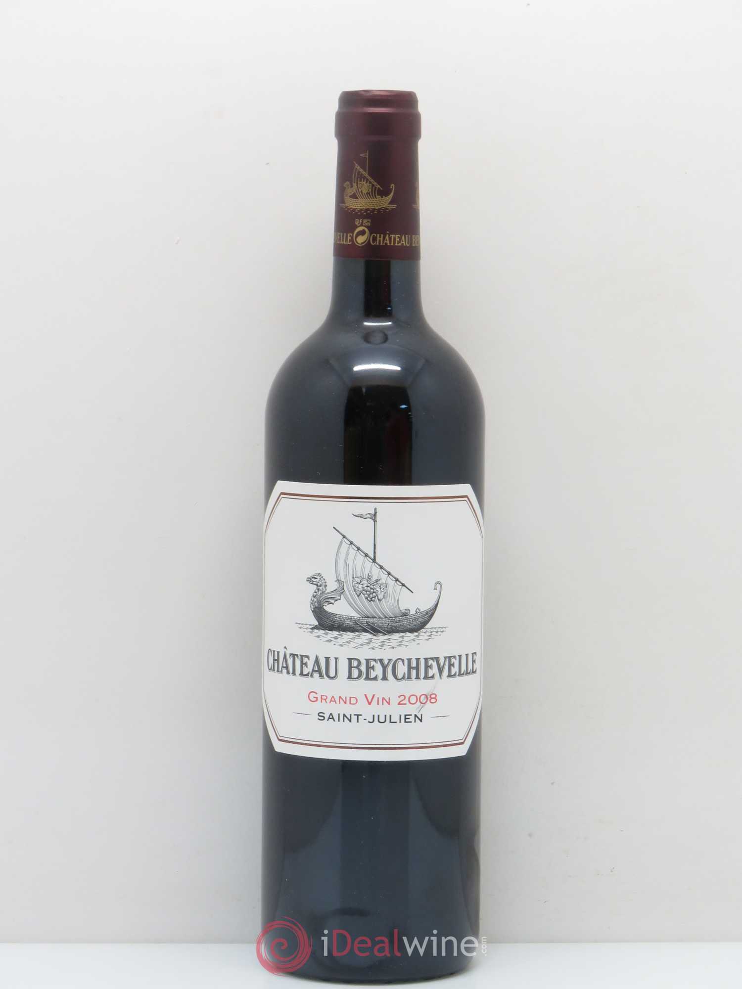 Château Beychevelle 4ème Grand Cru Classé 2008 - Lot de 1 bouteille - 0