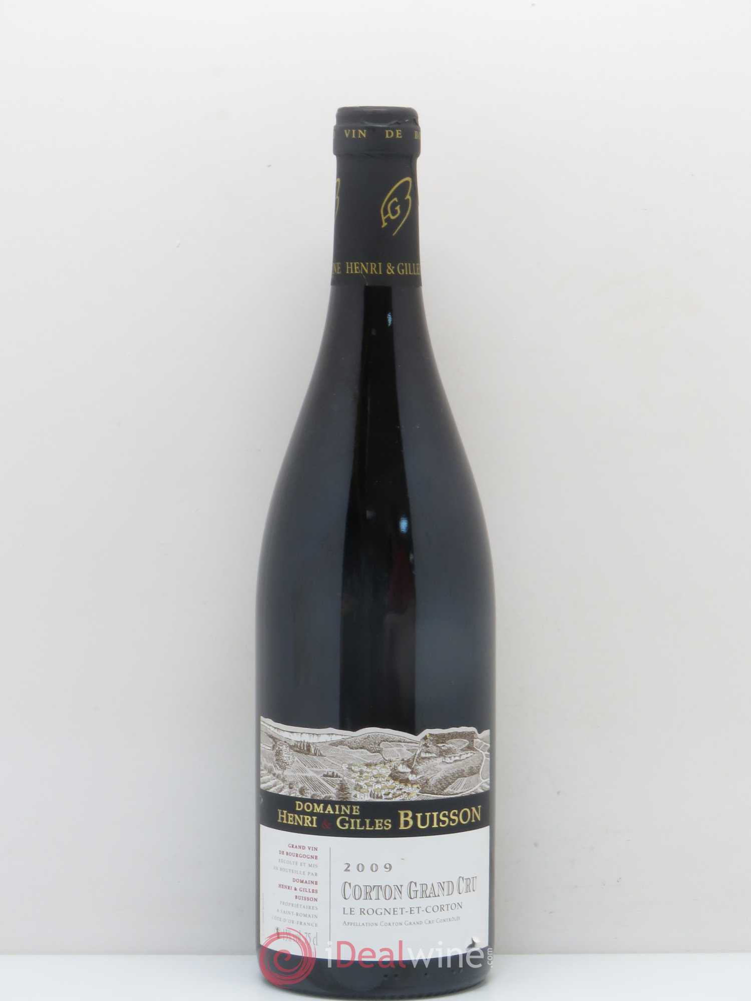 Corton Grand Cru Le Rognet-et-Corton Henri et Gilles Buisson (Domaine) 2009 - Lot de 1 bouteille - 0