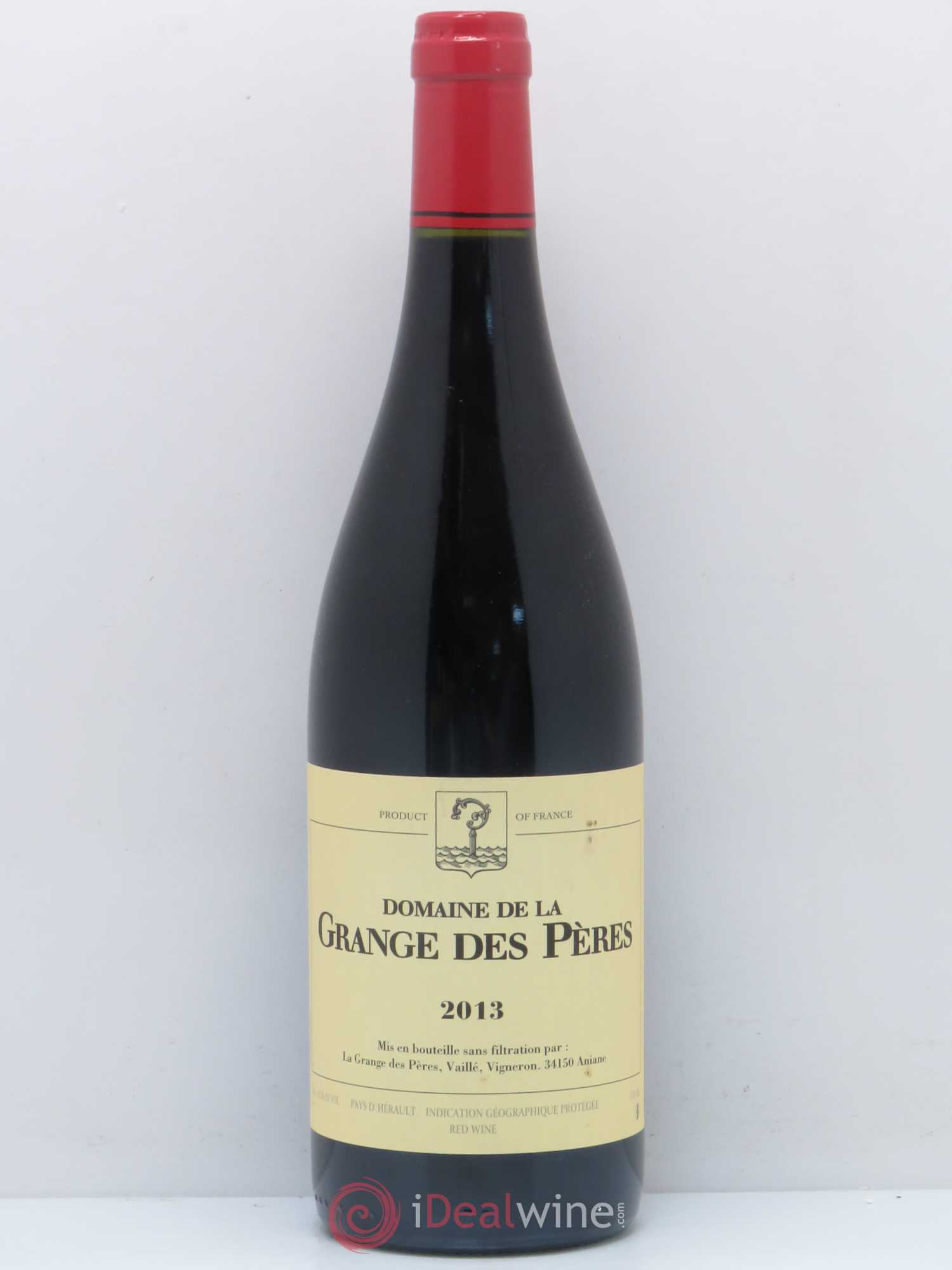 Pays d'Hérault Grange des Pères Laurent Vaillé 2013 - Lot de 1 bouteille - 0