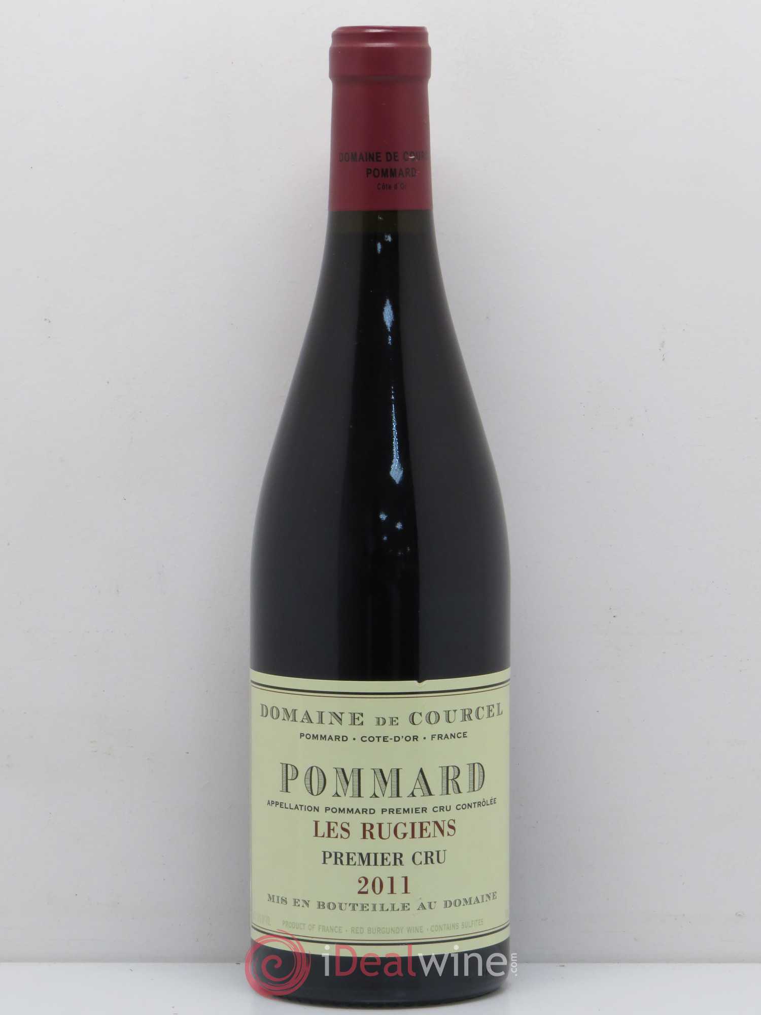 Pommard 1er Cru Les Rugiens Domaine de Courcel 2011 - Lot de 1 bouteille - 0