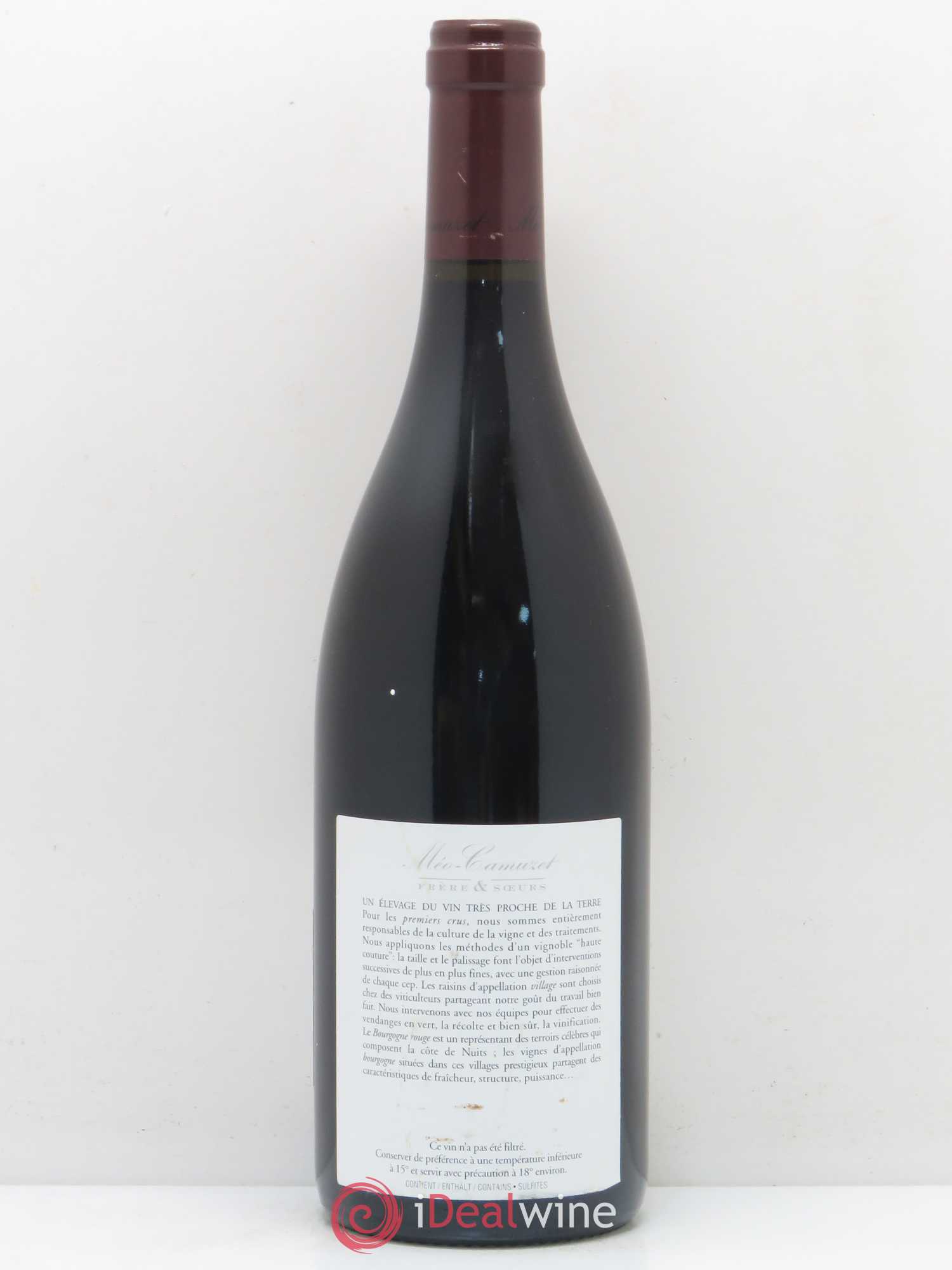 Chambolle-Musigny 1er Cru Les Feusselottes Méo-Camuzet (Frère & Soeurs) 2012 - Posten von 1 Flasche - 1
