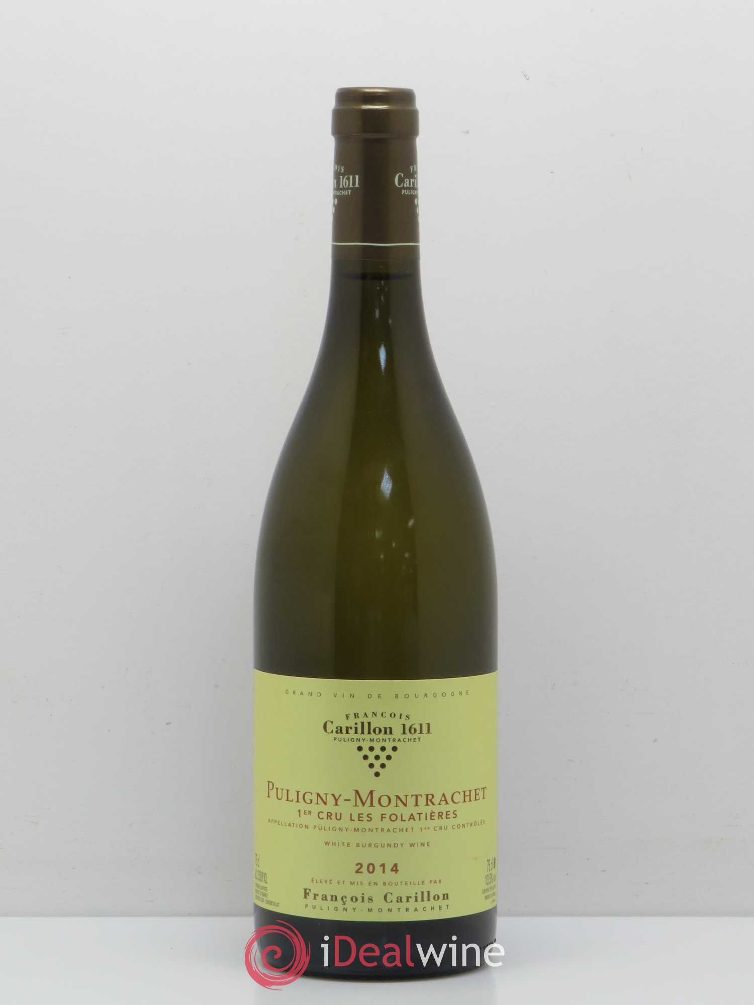 Puligny-Montrachet 1er Cru Les Folatieres Carillon 2014 - Posten von 1 Flasche - 0