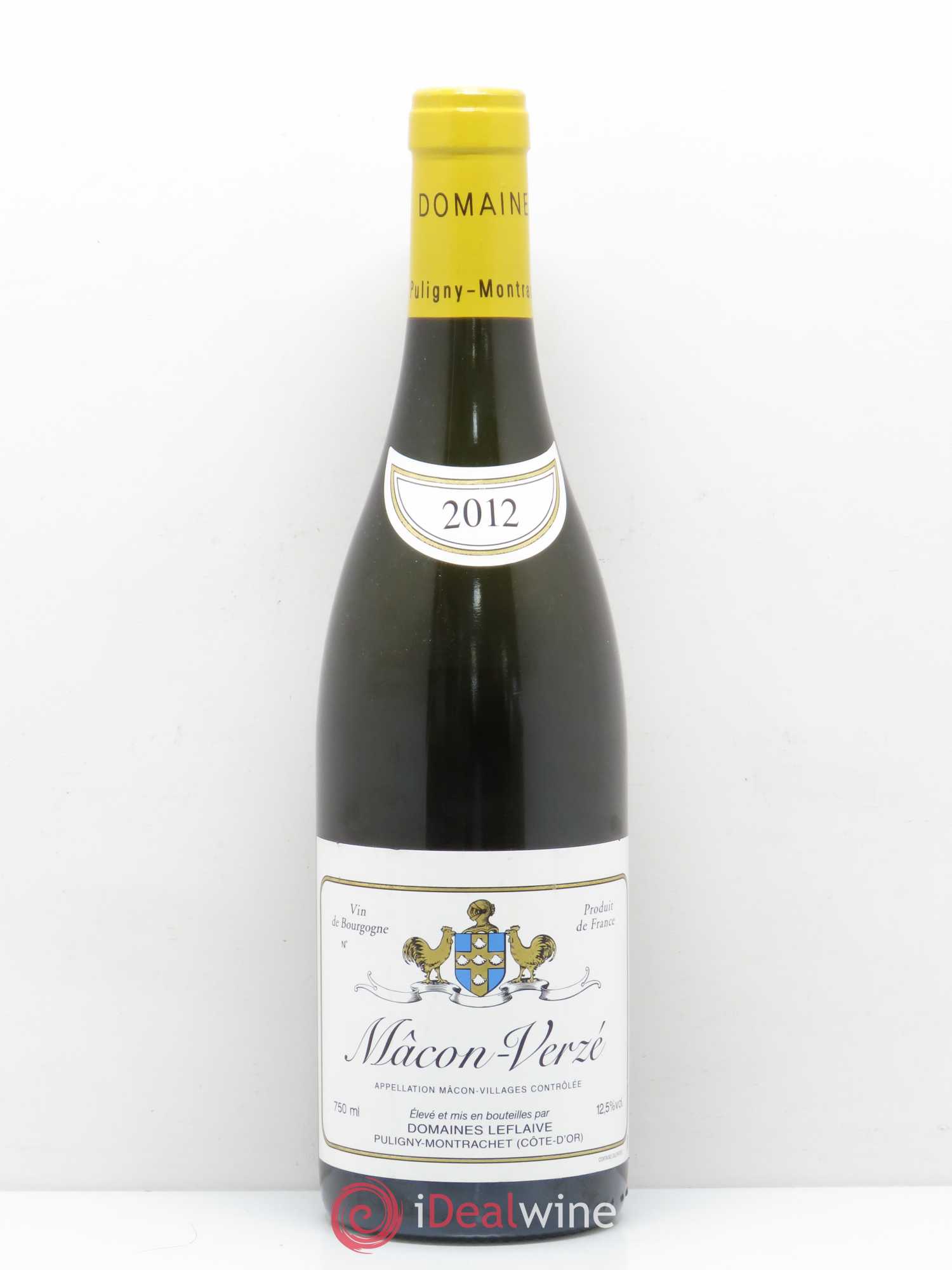 Mâcon Verzé Leflaive (Domaine) 2012 - Lot de 1 bouteille - 0