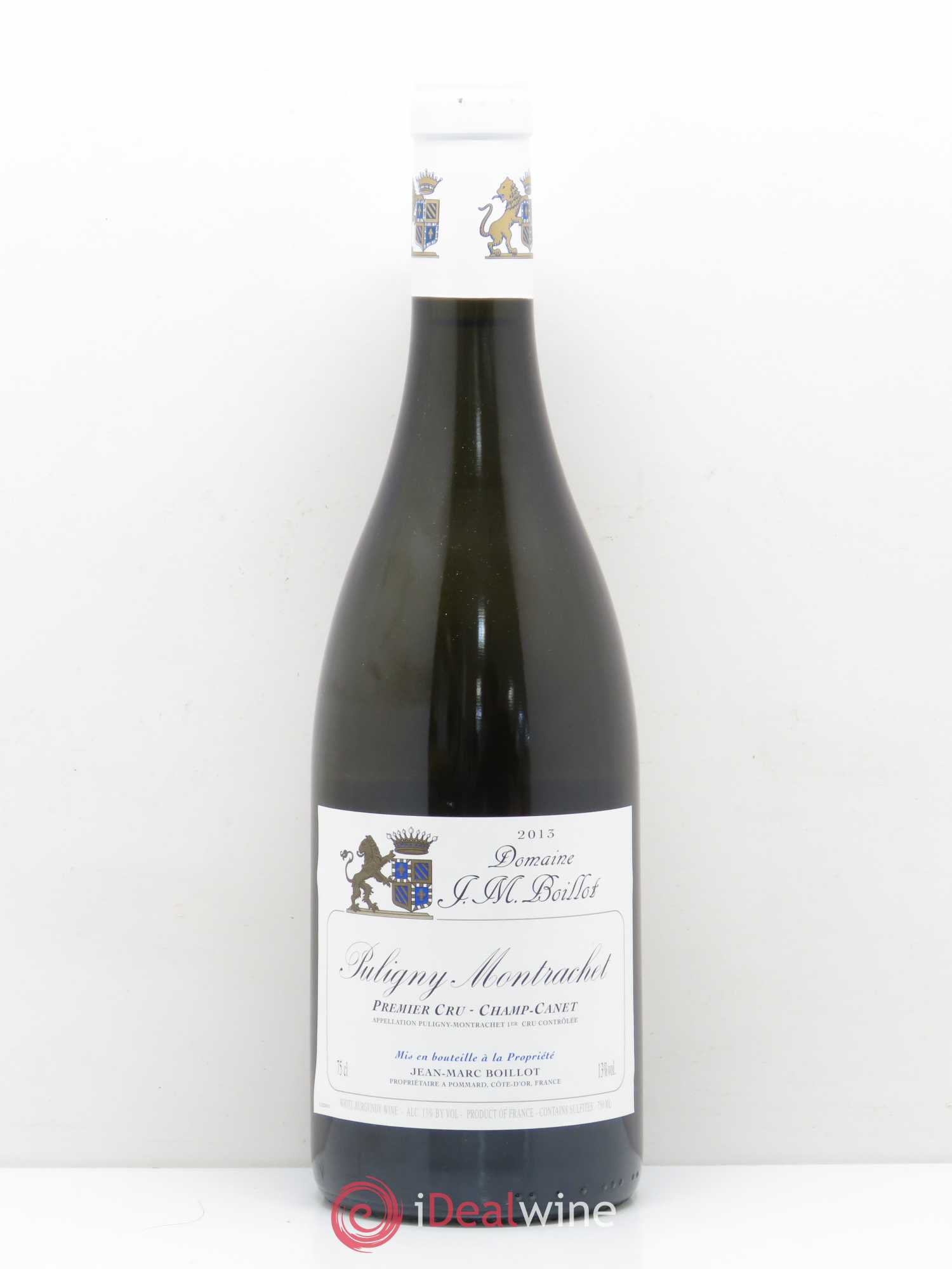 Puligny-Montrachet 1er Cru Champ Canet Domaine Jean-Marc Boillot 2013 - Posten von 1 Flasche - 0