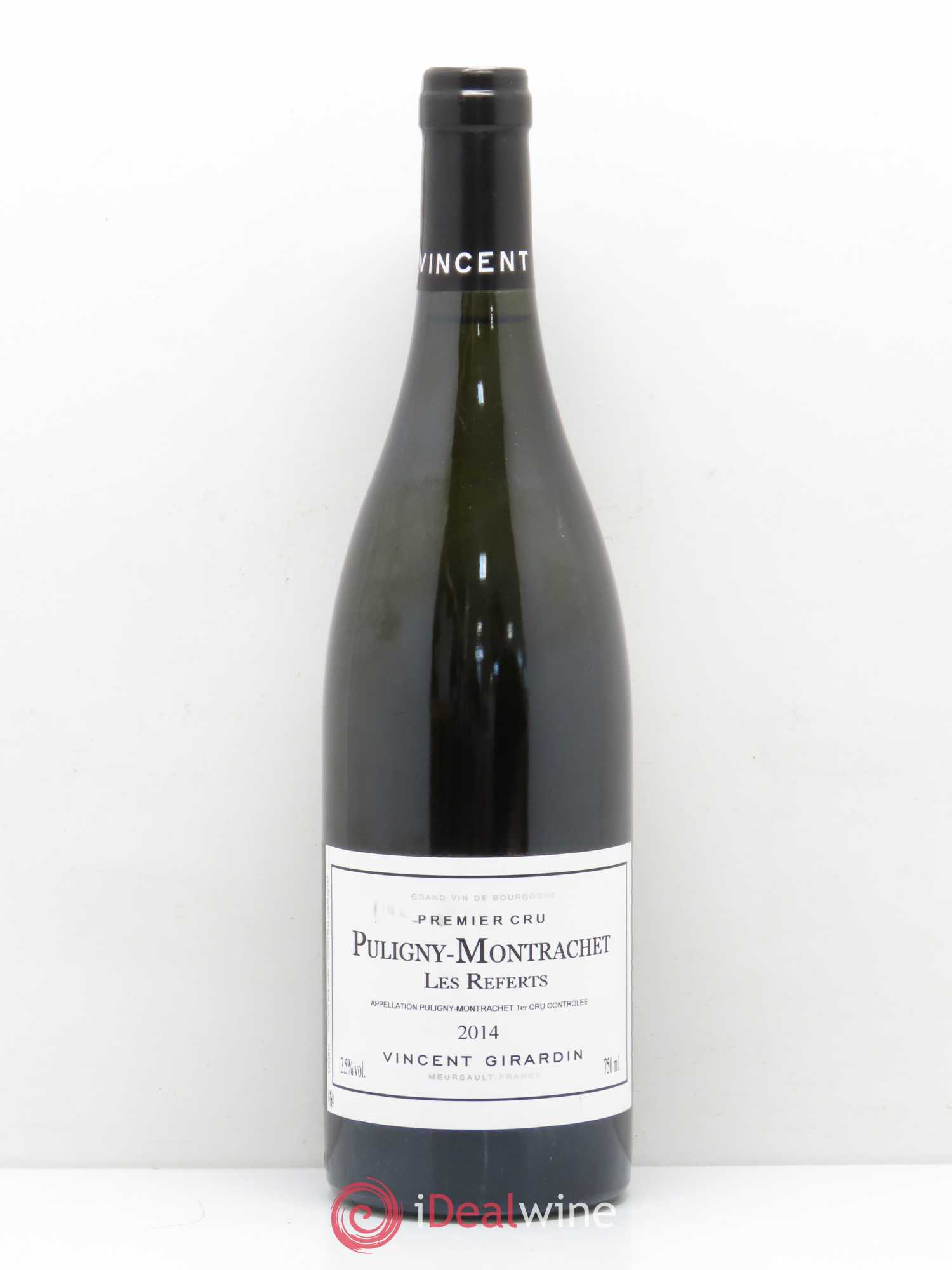 Puligny-Montrachet 1er Cru Les Referts Domaine Vincent Girardin 2014 - Posten von 1 Flasche - 0