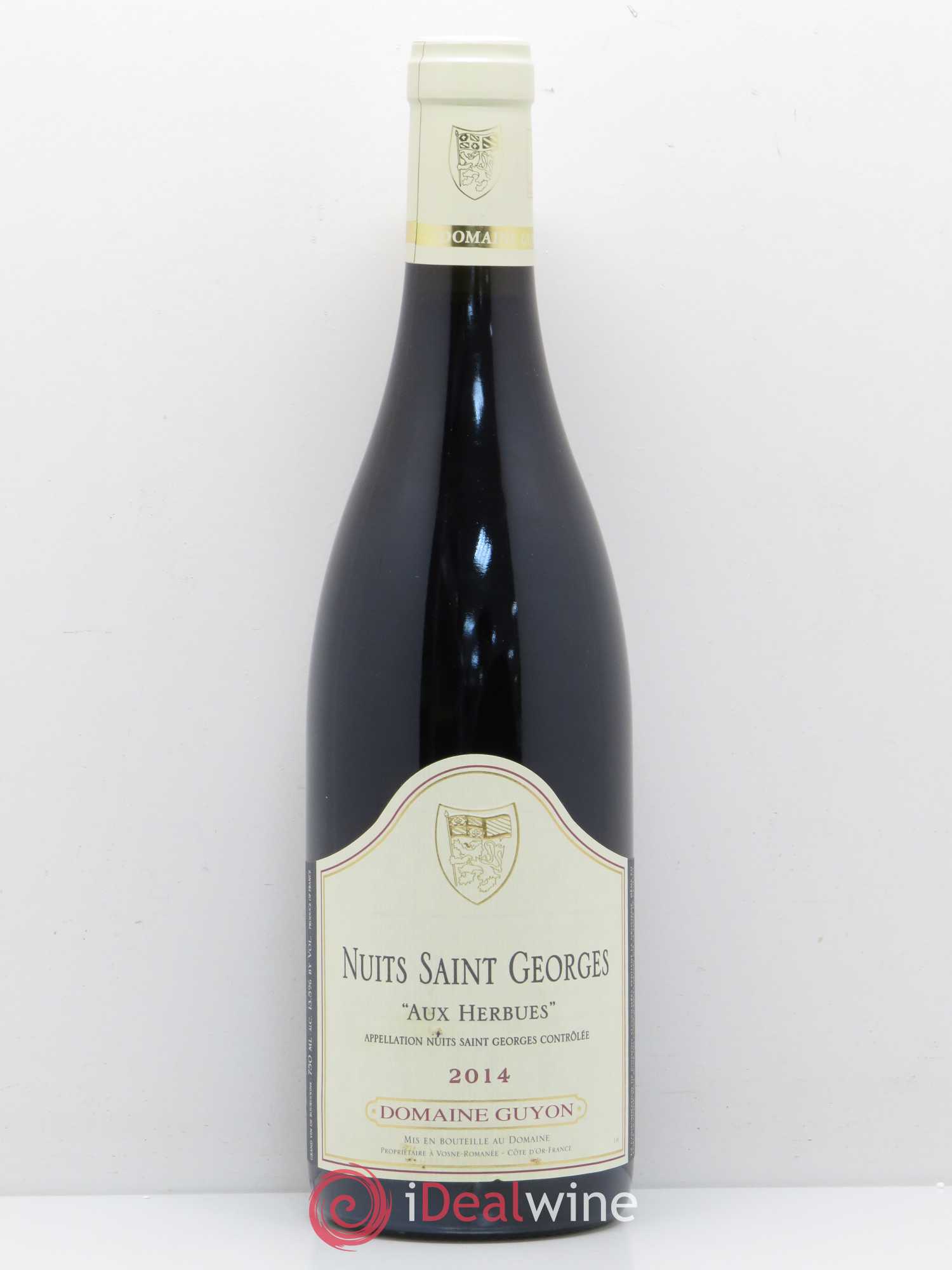 Nuits-Saint-Georges 1er Cru Aux Herbues Domaine Guyon 2014 - Lot de 1 bouteille - 0