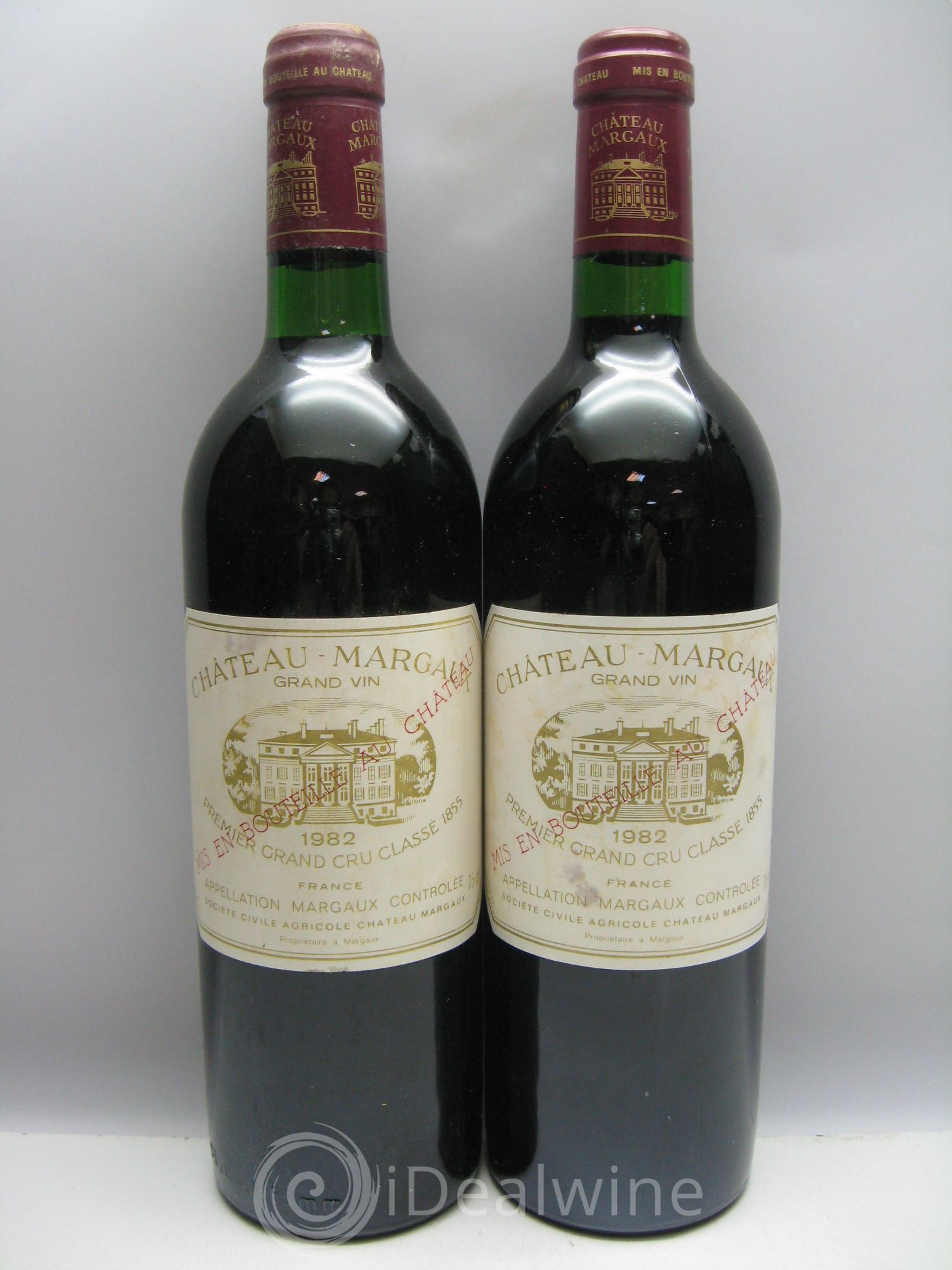 Château Margaux 1er Grand Cru Classé 1982 - Lot de 12 bouteilles - 2
