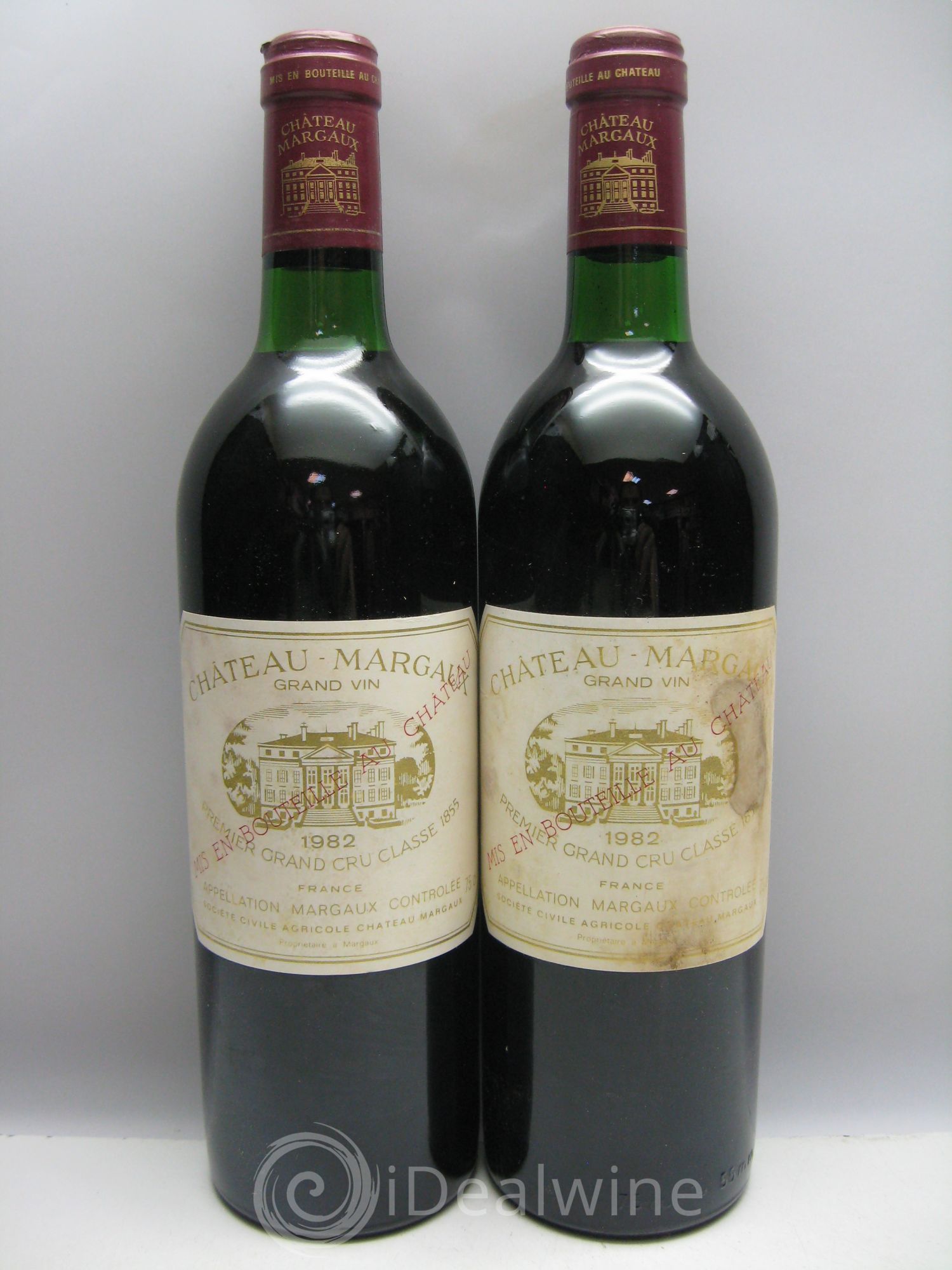 Château Margaux 1er Grand Cru Classé 1982 - Lot de 12 bouteilles - 3
