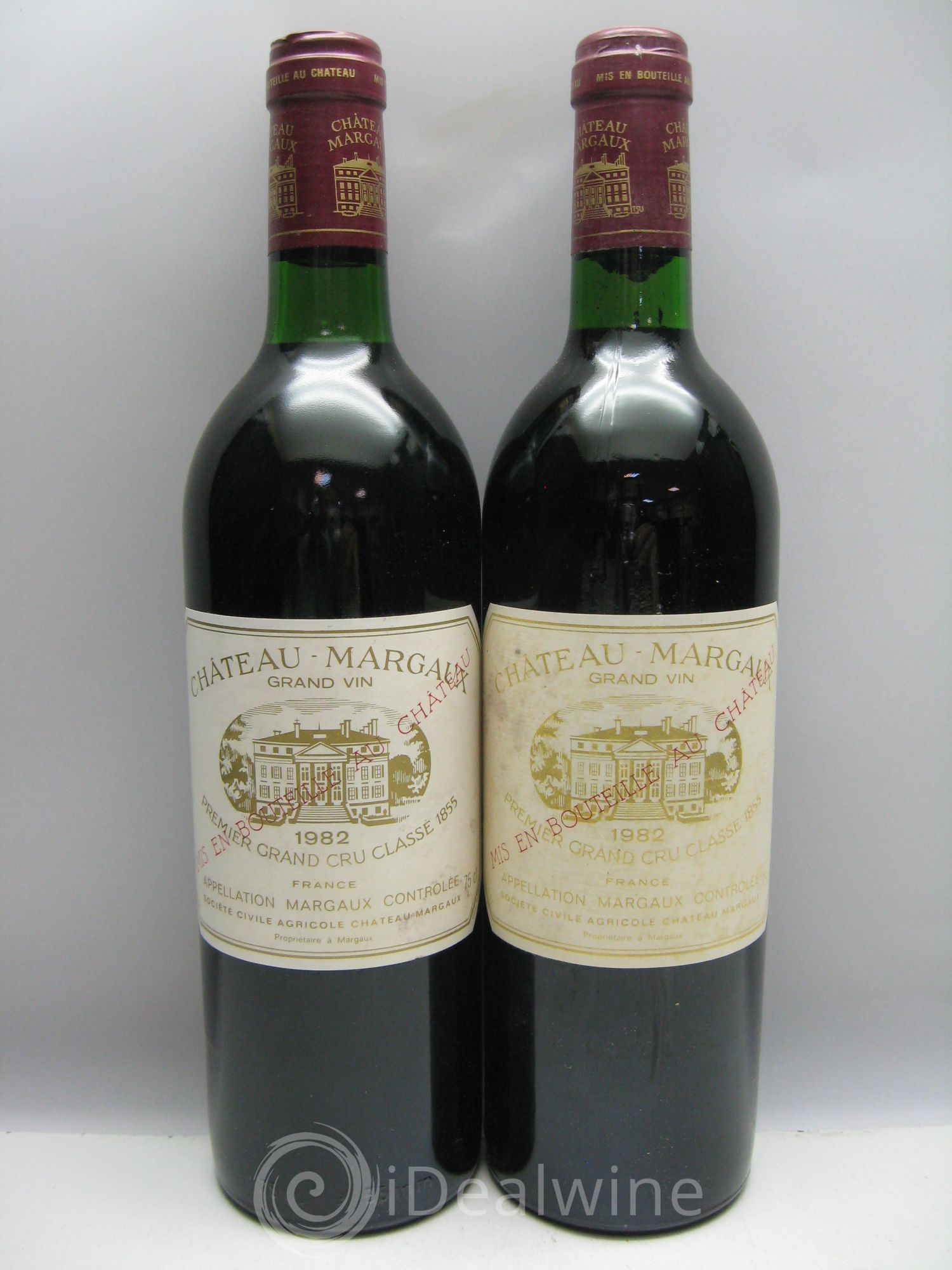 Château Margaux 1er Grand Cru Classé 1982 - Lot de 12 bouteilles - 4