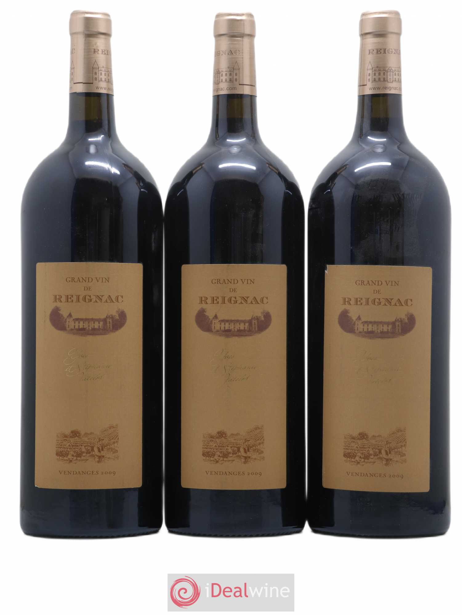 Grand vin de Reignac 2009 - Lot de 3 magnums - 0