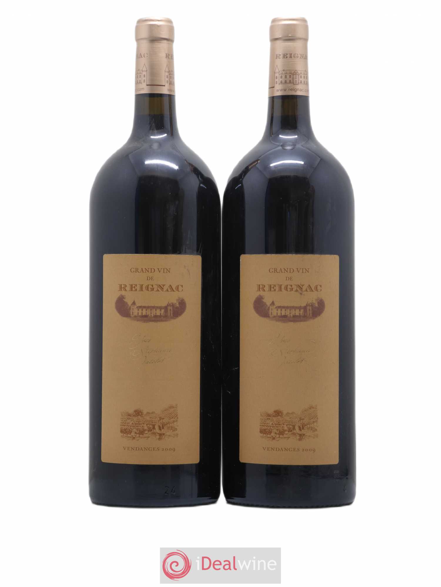 Grand vin de Reignac 2009 - Lot de 2 magnums - 0