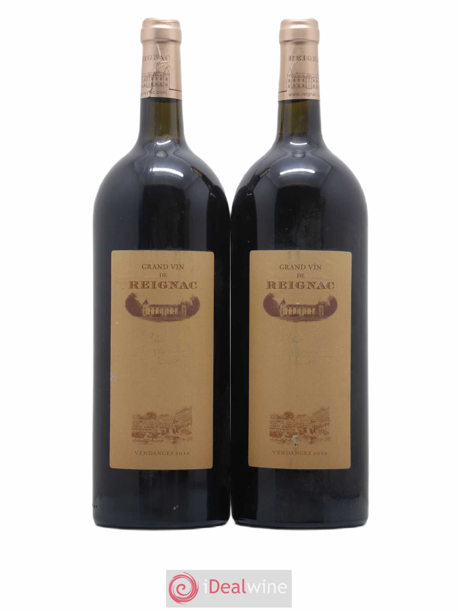 Grand vin de Reignac 2010 - Lot de 2 magnums - 0