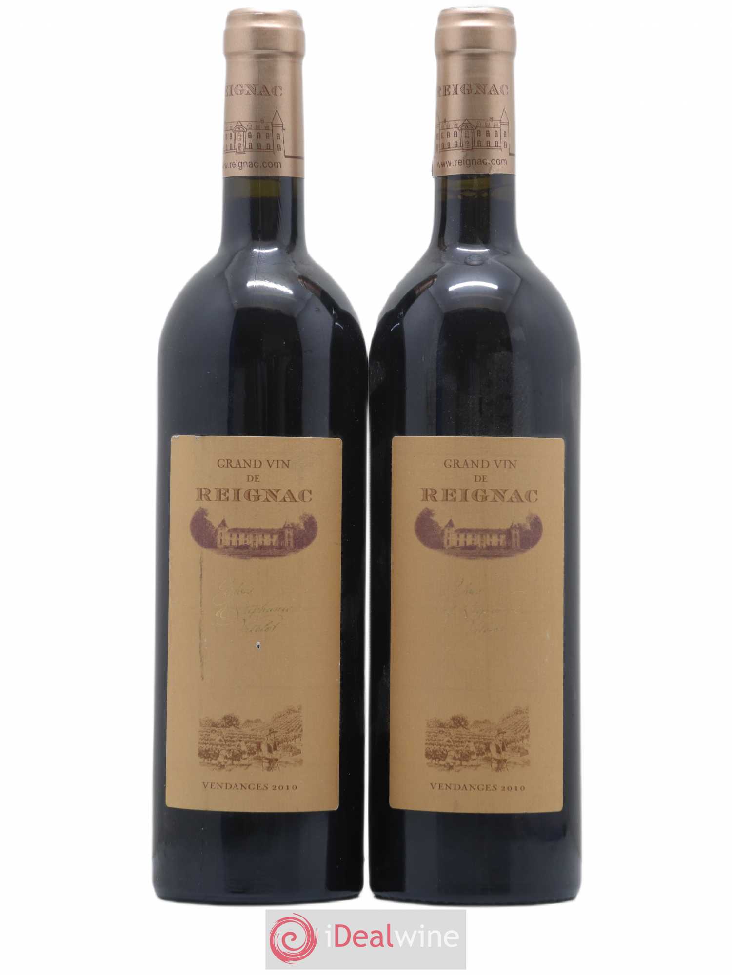 Grand vin de Reignac 2010 - Lot de 2 bouteilles - 0