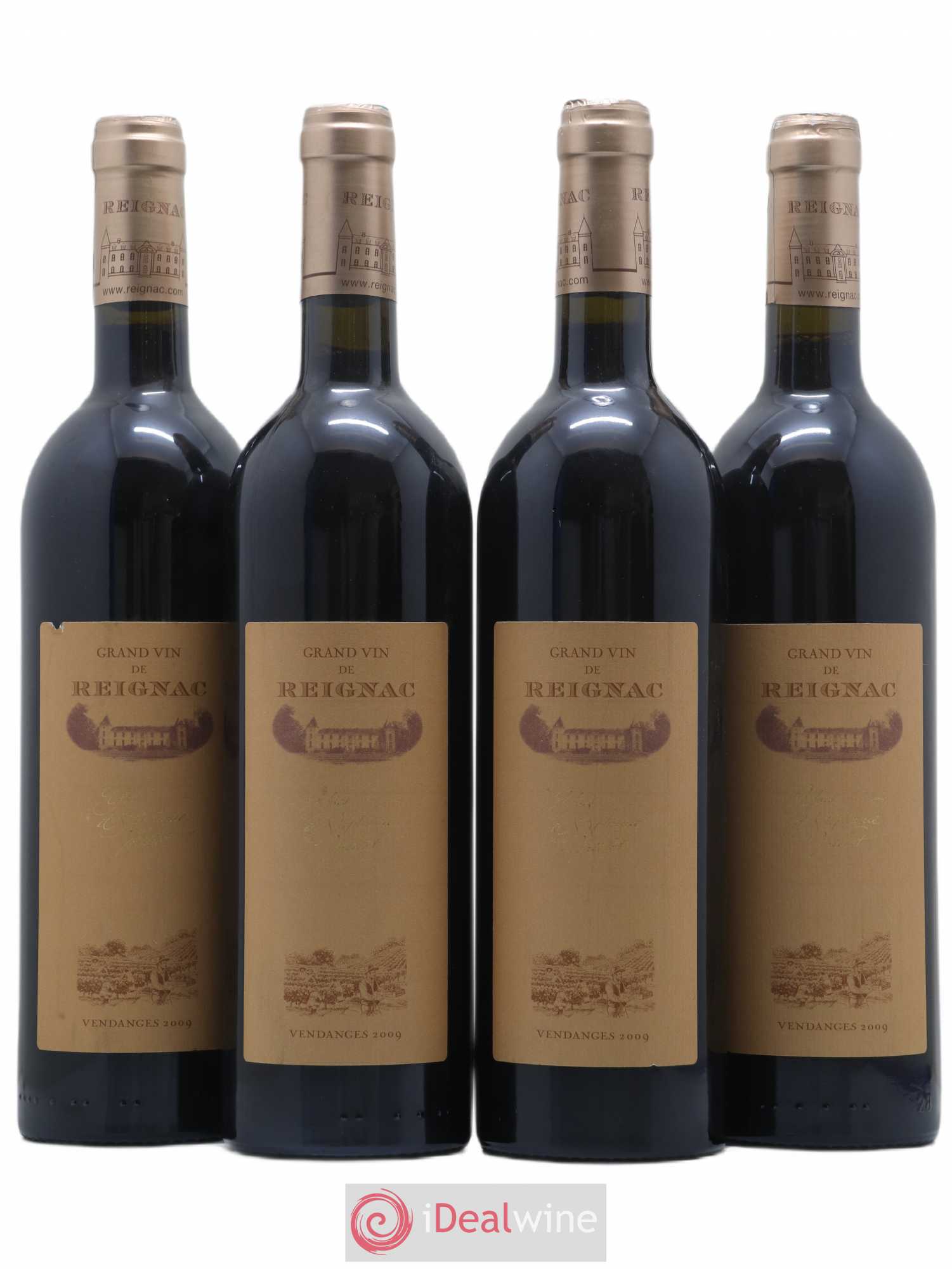 Grand vin de Reignac 2009 - Lot de 4 bouteilles - 0