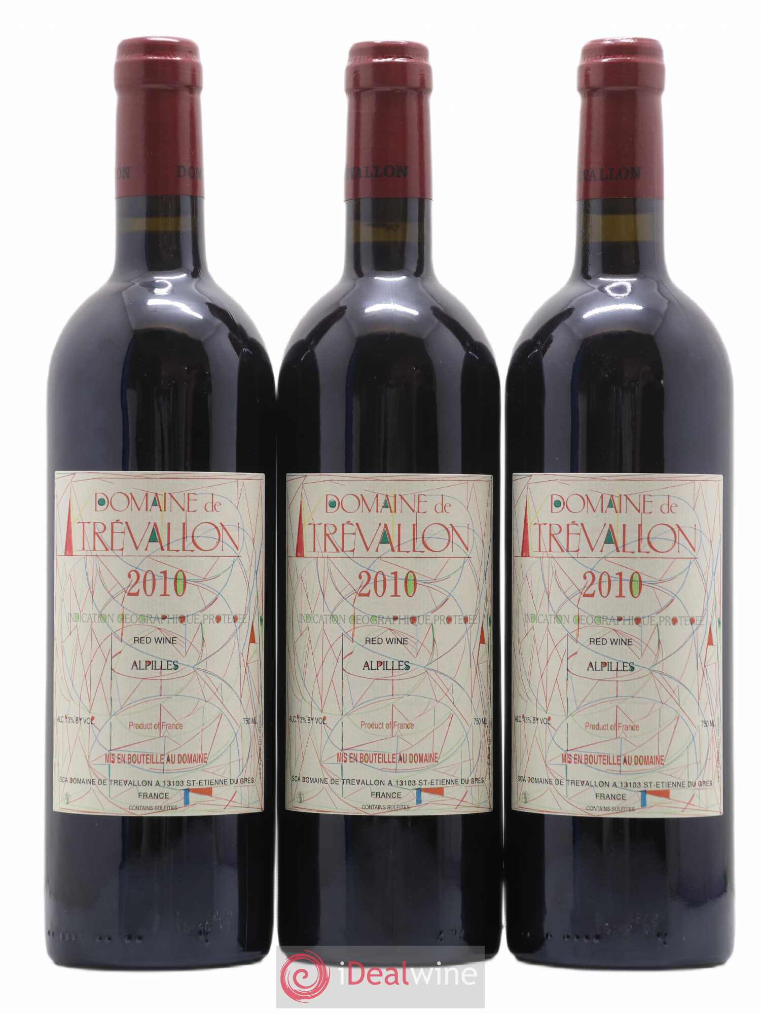 Alpilles Trévallon (Domaine de) Eloi Dürrbach 2010 - Lot de 12 bouteilles - 2