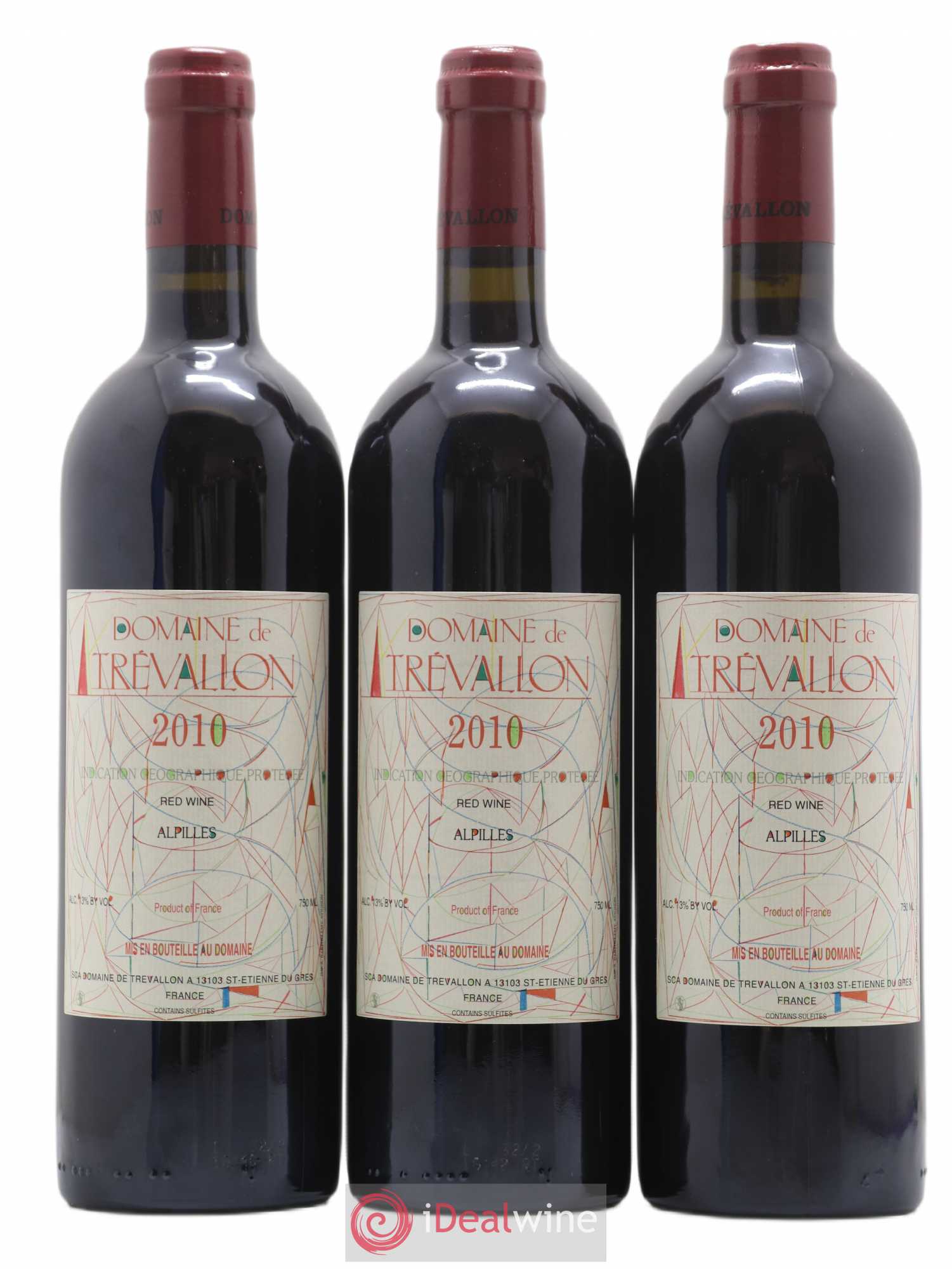 Alpilles Trévallon (Domaine de) Eloi Dürrbach 2010 - Lot de 12 bouteilles - 4