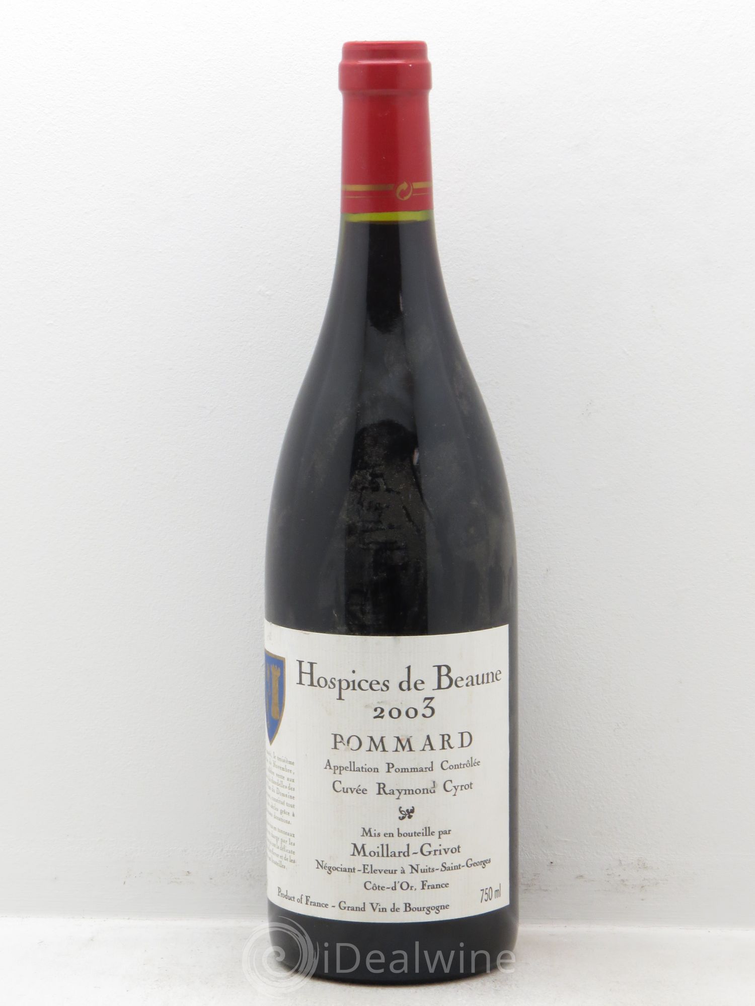 Pommard Cuvée Raymond Cyrot - Moillard Grivot 2003 - Posten von 1 Flasche - 0
