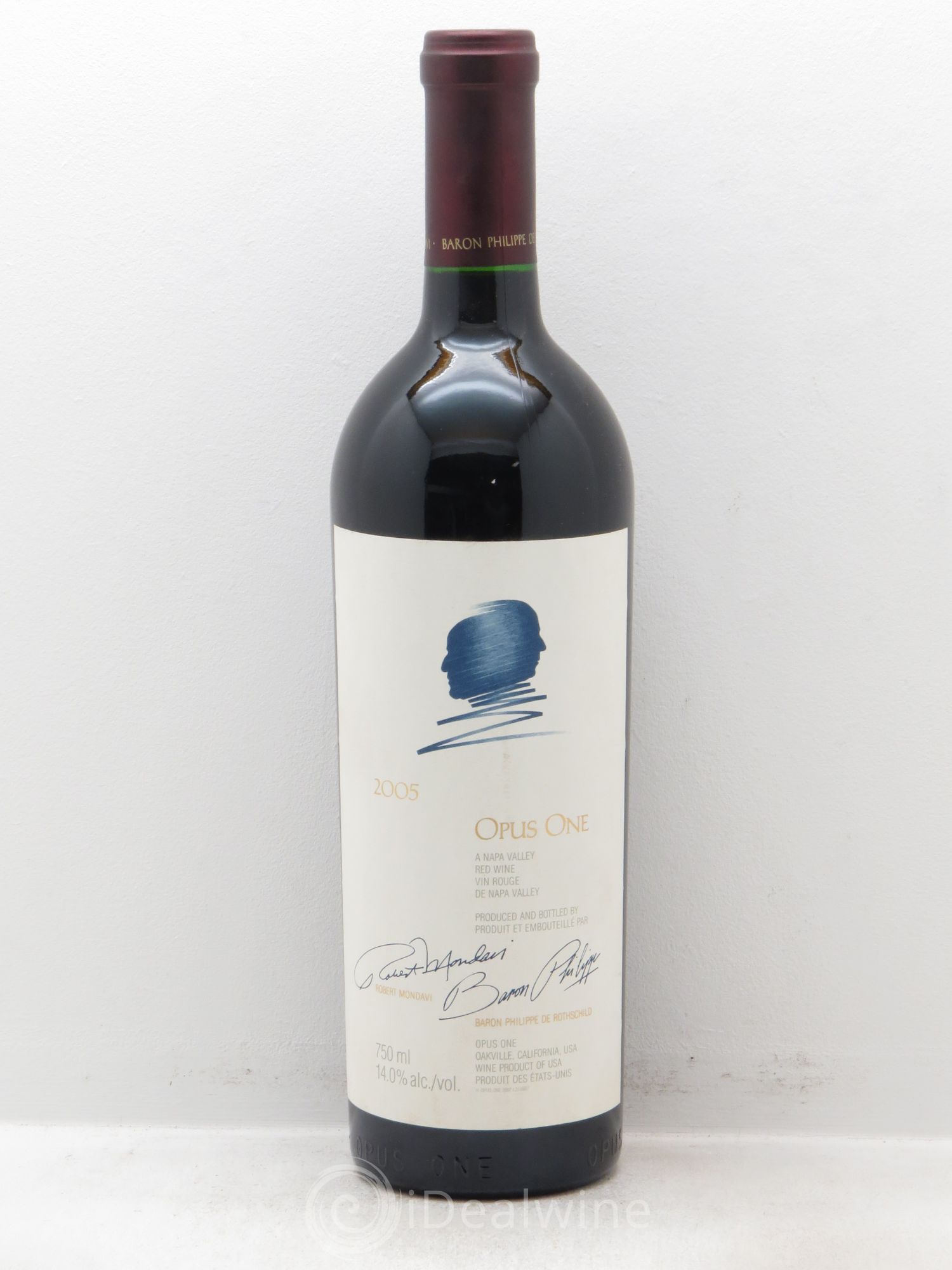 Napa Valley Opus One Robert Mondavi 2005 - Lot de 1 bouteille - 0