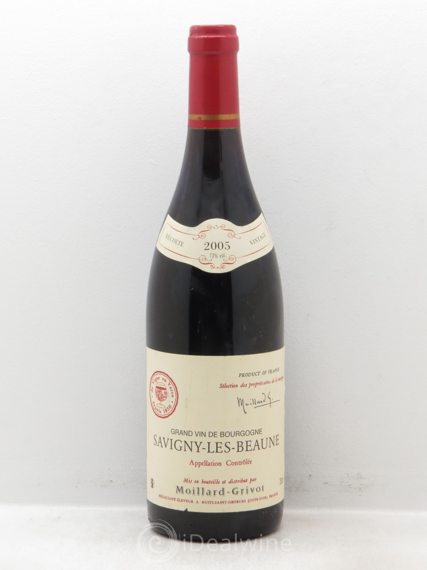 Savigny-lès-Beaune Moillard Grivot 2005 - Lot de 1 bouteille - 0