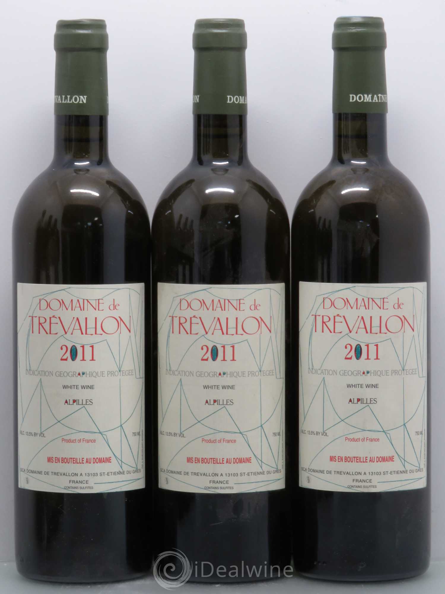 VDP Bouches du Rhône Trévallon (Domaine de) Eloi Dürrbach 2011 - Lot de 6 bouteilles - 2