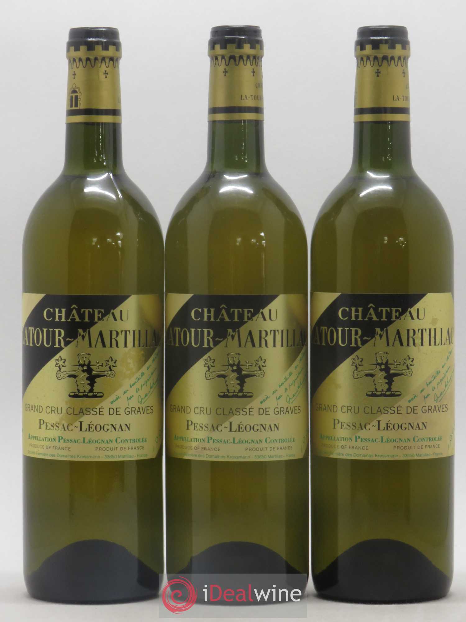 Château Latour-Martillac Cru Classé de Graves 1996 - Lot de 6 bouteilles - 2