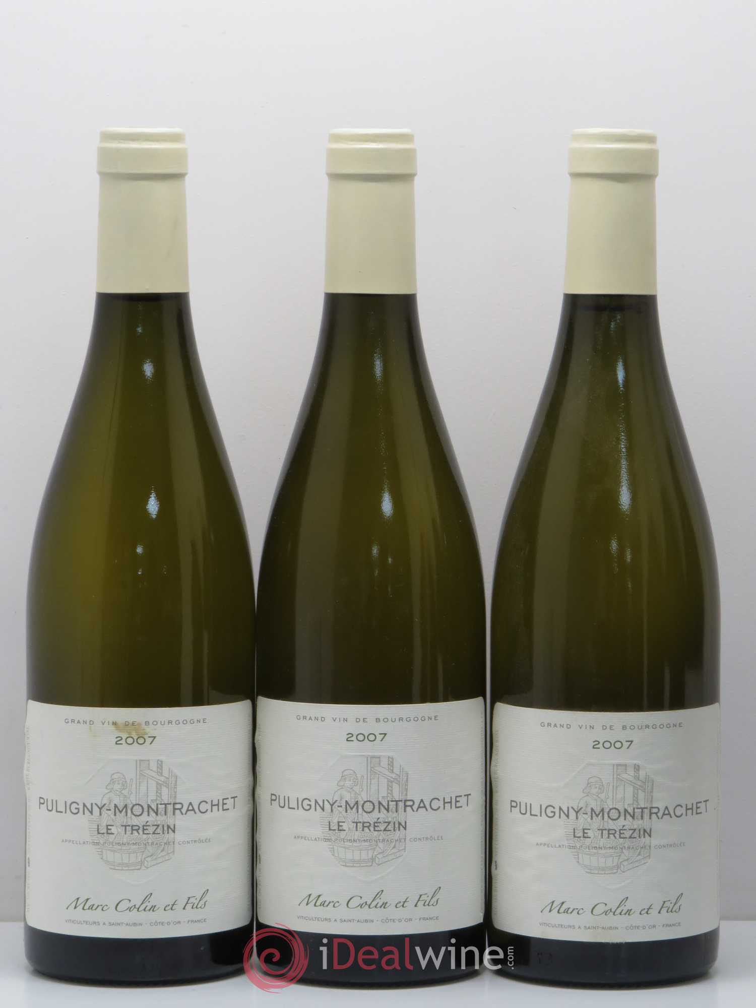 Puligny-Montrachet Le Trézin Marc Colin & Fils 2007 - Lot de 6 bouteilles - 1