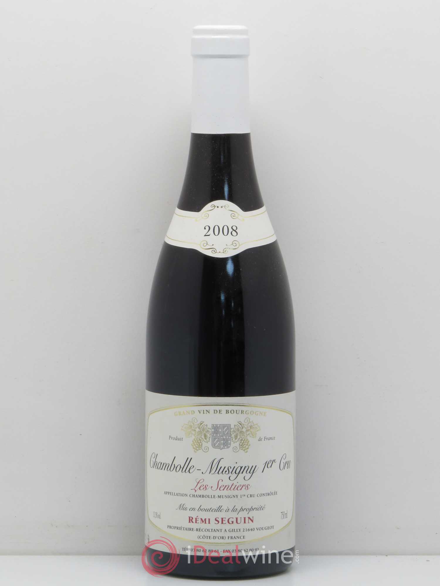 Chambolle-Musigny 1er Cru Les Sentiers Remi Seguin 2008 - Posten von 1 Flasche - 0