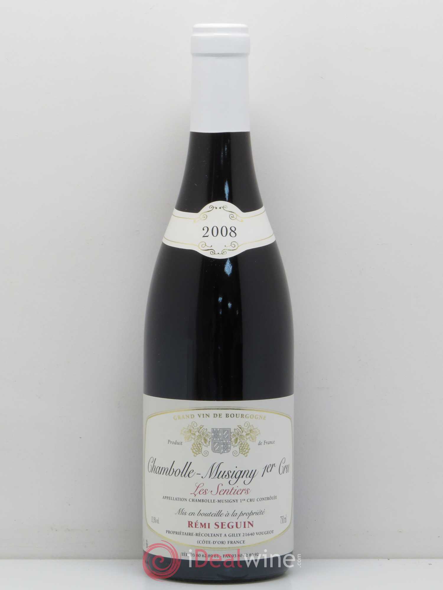 Chambolle-Musigny 1er Cru Les Sentiers Remi Seguin 2008 - Posten von 1 Flasche - 0