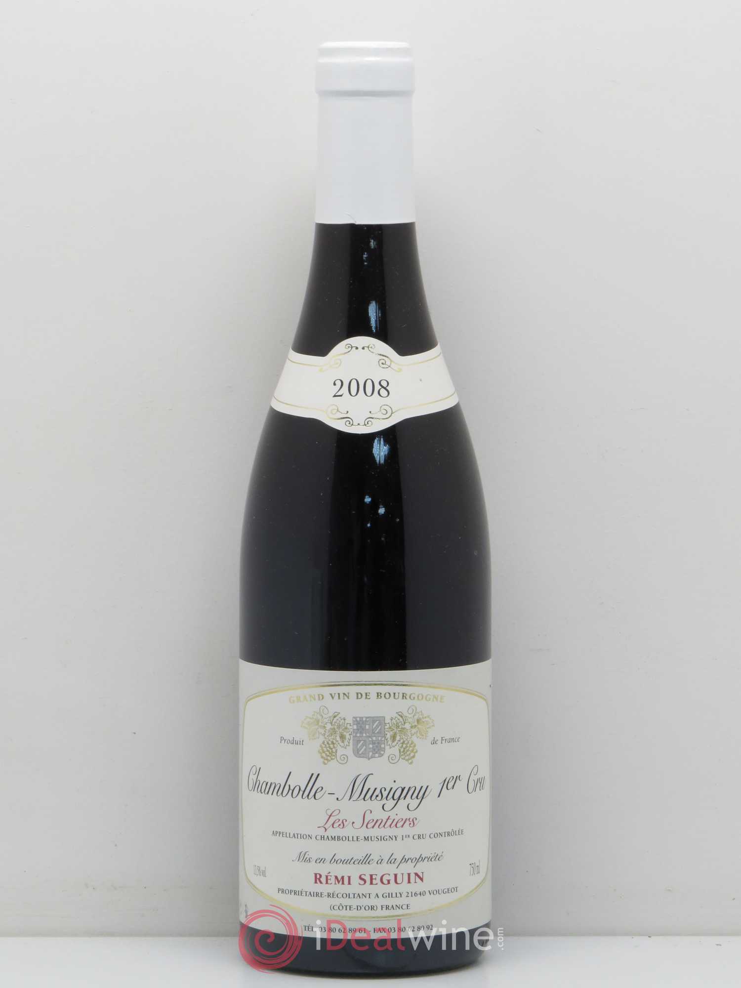 Chambolle-Musigny 1er Cru Les Sentiers Remi Seguin 2008 - Posten von 1 Flasche - 0