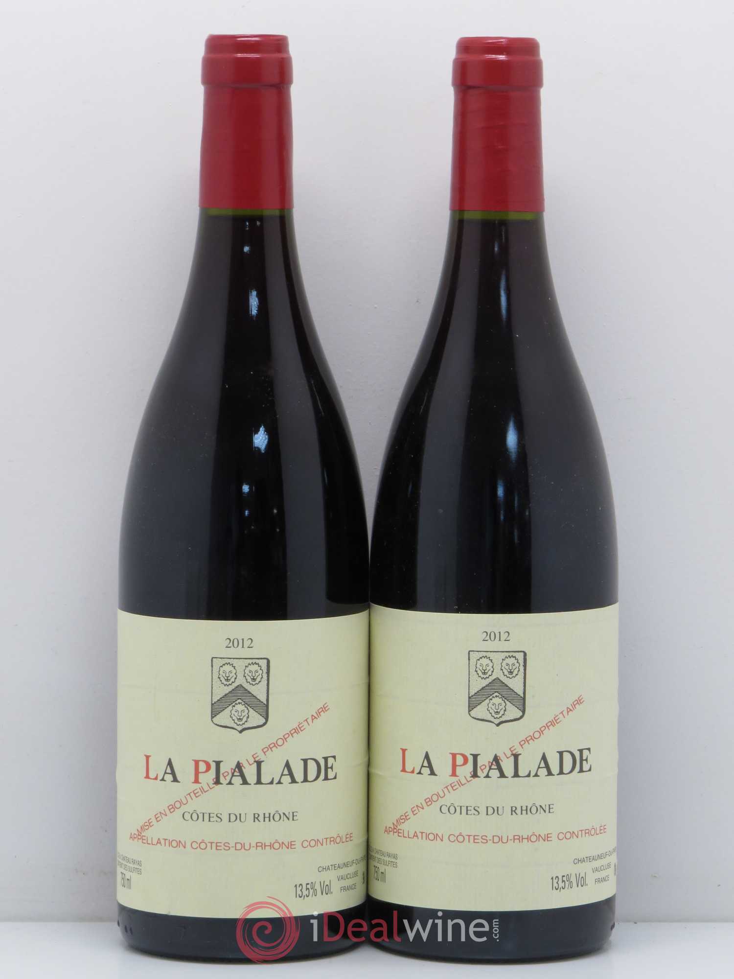 Côtes-du-Rhône La Pialade Emmanuel Reynaud 2012 - Lot de 2 bouteilles - 0