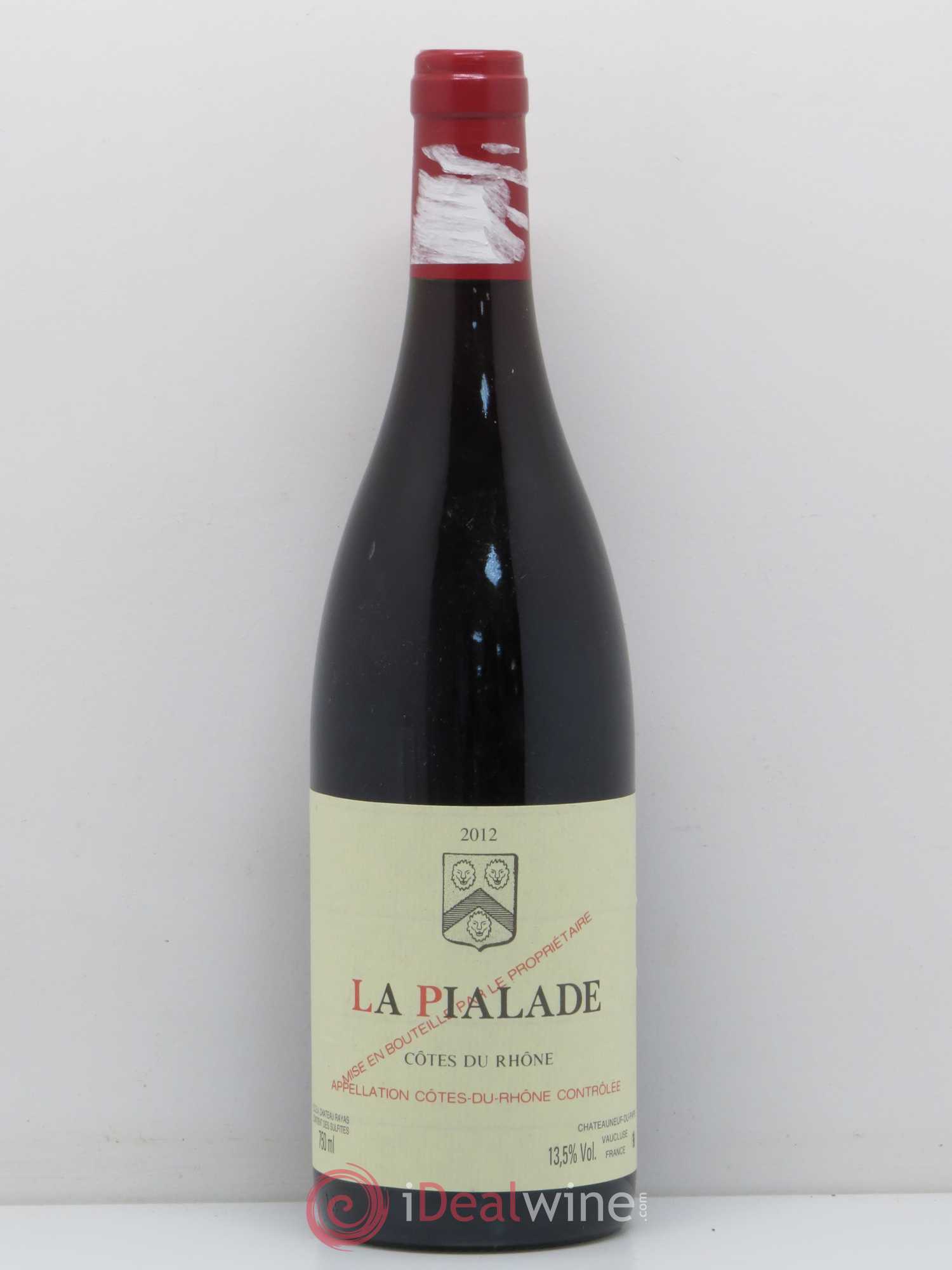 Côtes-du-Rhône La Pialade Emmanuel Reynaud 2012 - Lot de 1 bouteille - 0