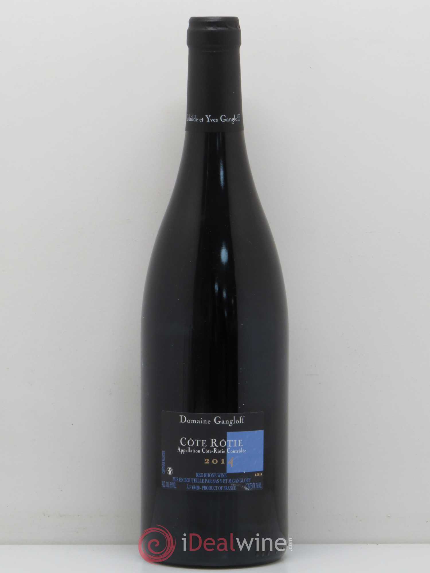 Côte-Rôtie La Barbarine Gangloff (Domaine) 2014 - Lot de 1 bouteille - 1