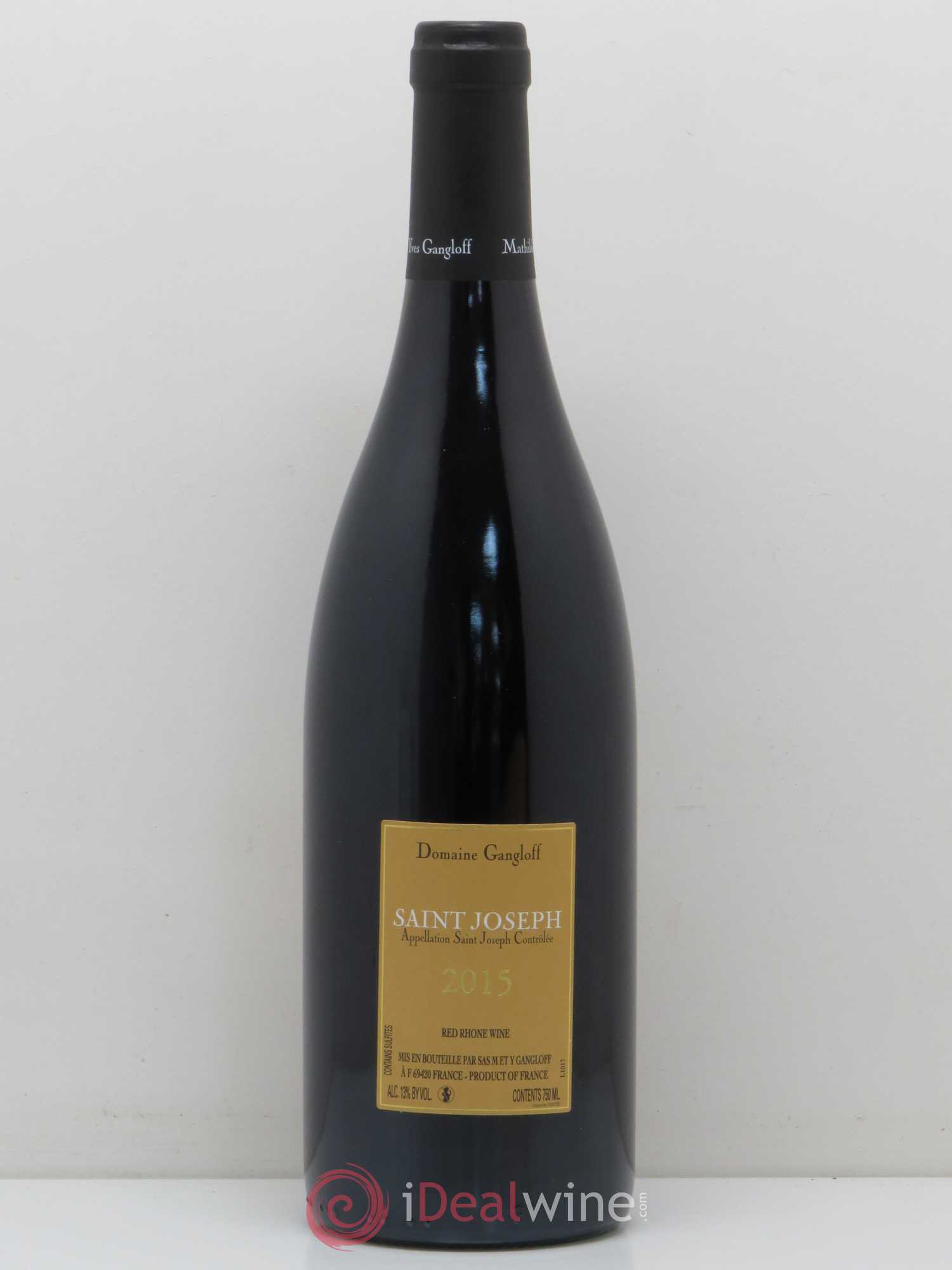 Saint-Joseph Gangloff (Domaine) 2015 - Lot de 1 bouteille - 1