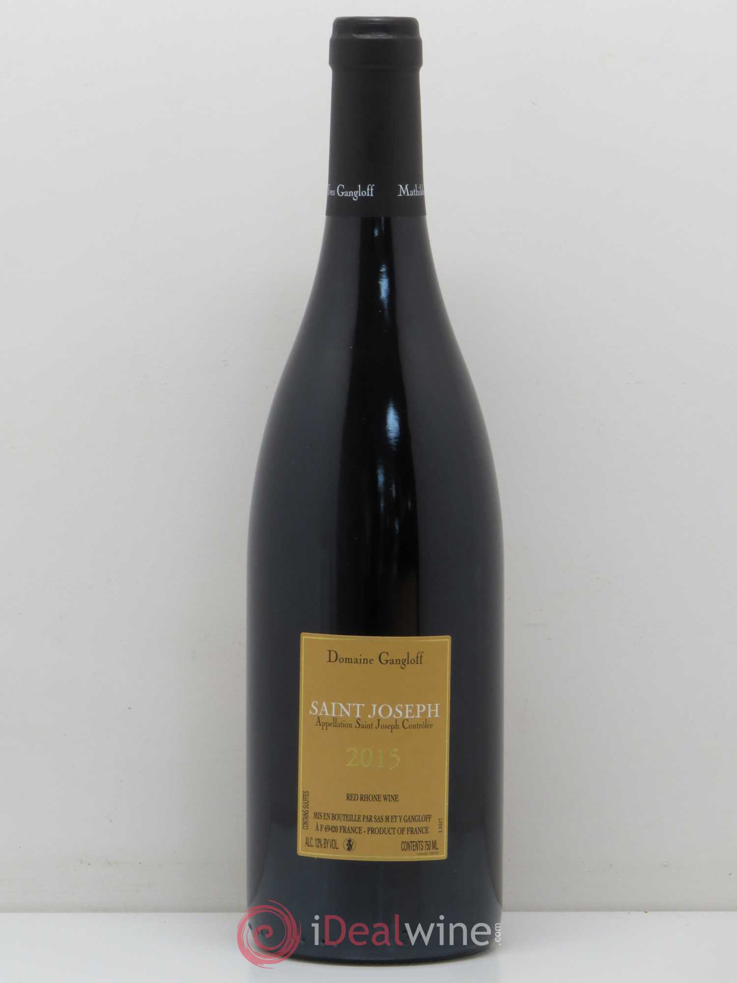 Saint-Joseph Gangloff (Domaine) 2015 - Lot de 1 bouteille - 1